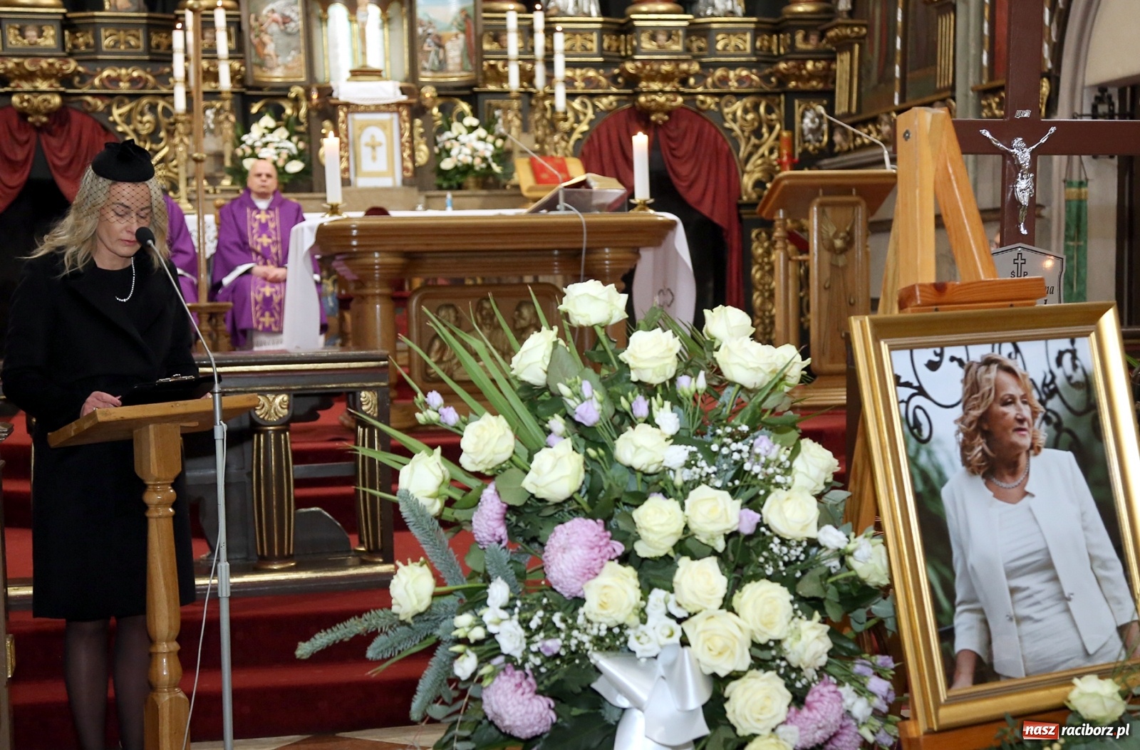 Zdjęcie w galerii na portalu naszraciborz.pl: Dziś pożegnano śp. Mariannę Halinę Korzonek wiadomości z regionu