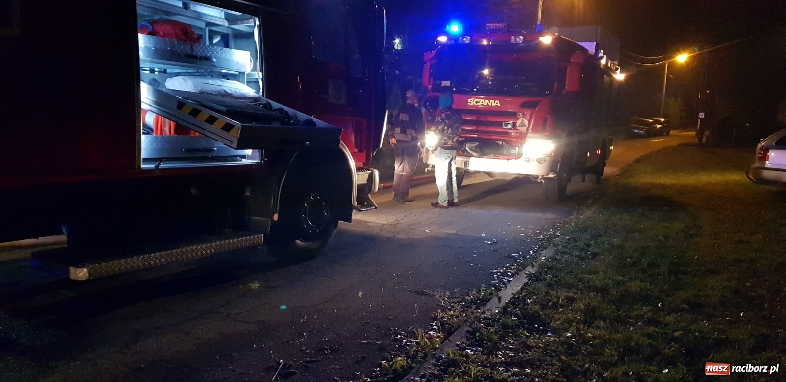 Zdjęcie w galerii na portalu naszraciborz.pl: Stodoła w ogniu w Krowiarkach [FOTO] wiadomości z regionu