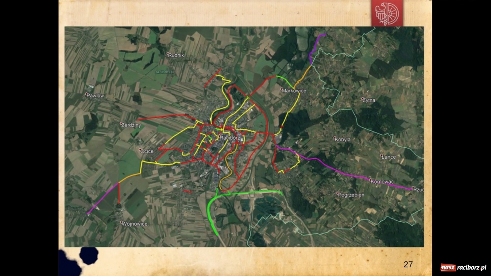 Zdjęcie w galerii na portalu naszraciborz.pl: Ratusz ma pomysł na scalanie ścieżek rowerowych. Wkrótce zielone światło na zbiorniku  wiadomości z regionu