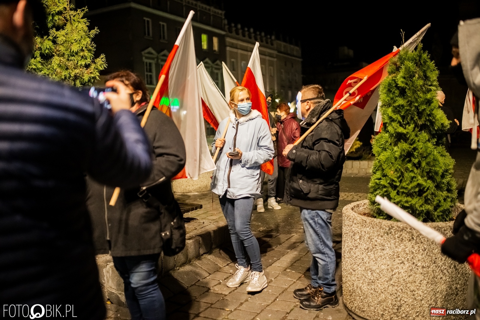 Zdjęcie w galerii na portalu naszraciborz.pl: Policja kieruje wnioski o ukaranie uczestników demonstrancji  wiadomości z regionu