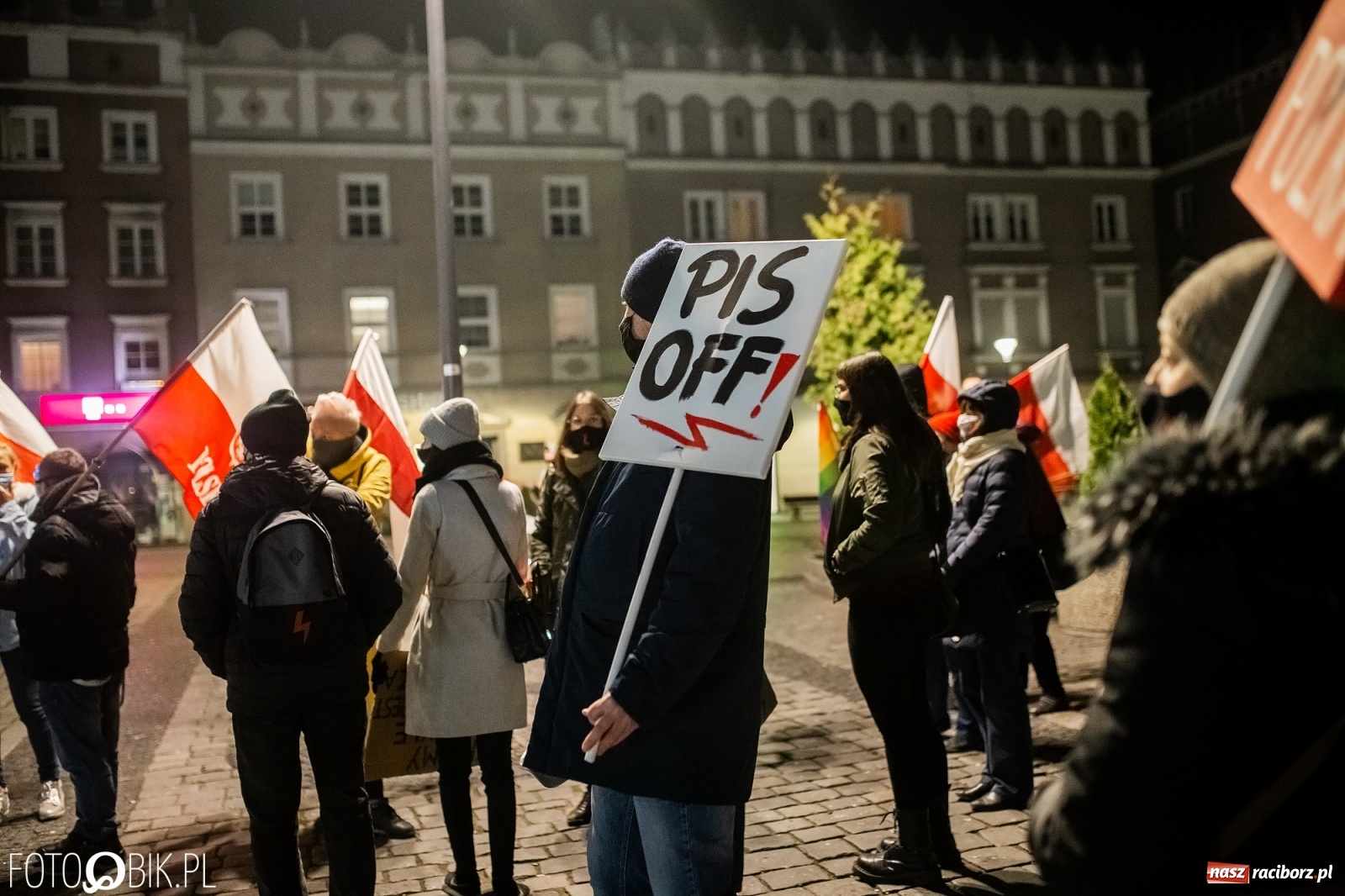 Zdjęcie w galerii na portalu naszraciborz.pl: Policja kieruje wnioski o ukaranie uczestników demonstrancji  wiadomości z regionu