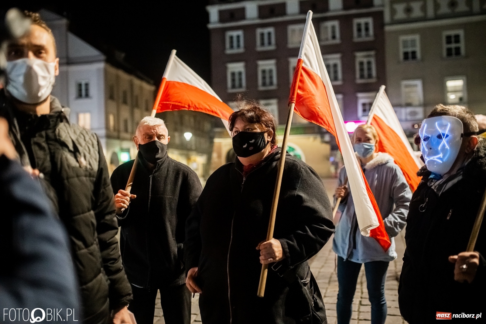 Zdjęcie w galerii na portalu naszraciborz.pl: Policja kieruje wnioski o ukaranie uczestników demonstrancji  wiadomości z regionu