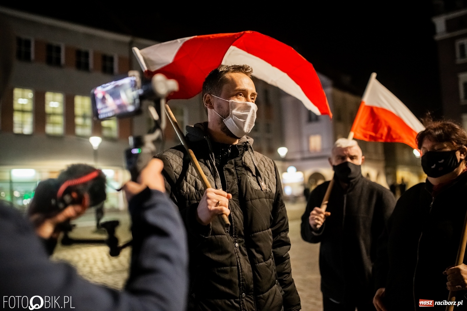 Zdjęcie w galerii na portalu naszraciborz.pl: Policja kieruje wnioski o ukaranie uczestników demonstrancji  wiadomości z regionu