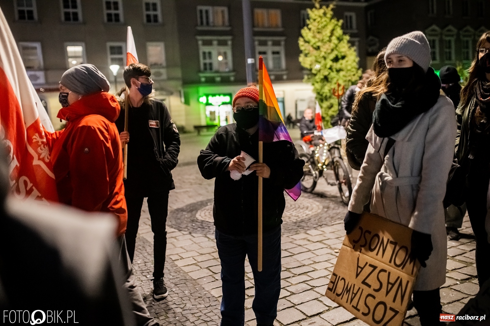 Zdjęcie w galerii na portalu naszraciborz.pl: Policja kieruje wnioski o ukaranie uczestników demonstrancji  wiadomości z regionu