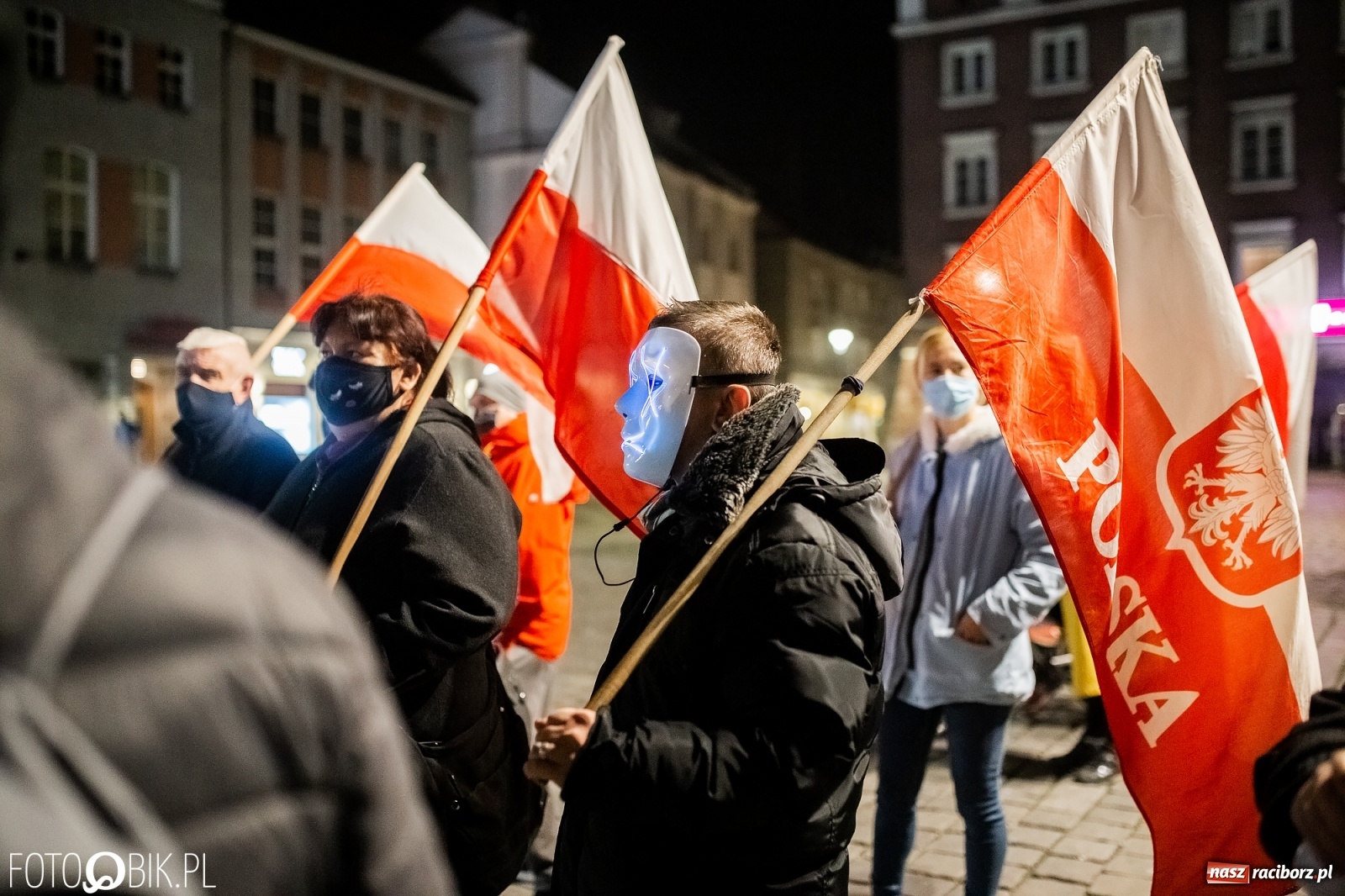 Zdjęcie w galerii na portalu naszraciborz.pl: Policja kieruje wnioski o ukaranie uczestników demonstrancji  wiadomości z regionu