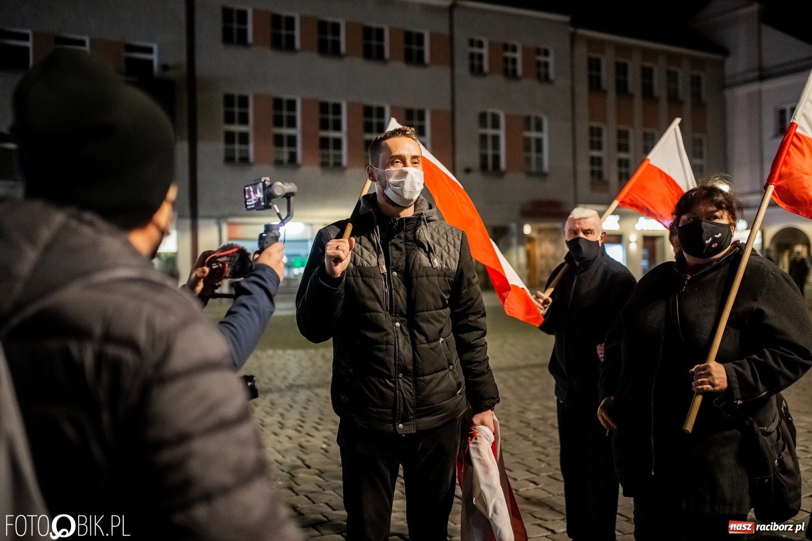 Zdjęcie w galerii na portalu naszraciborz.pl: Policja kieruje wnioski o ukaranie uczestników demonstrancji  wiadomości z regionu