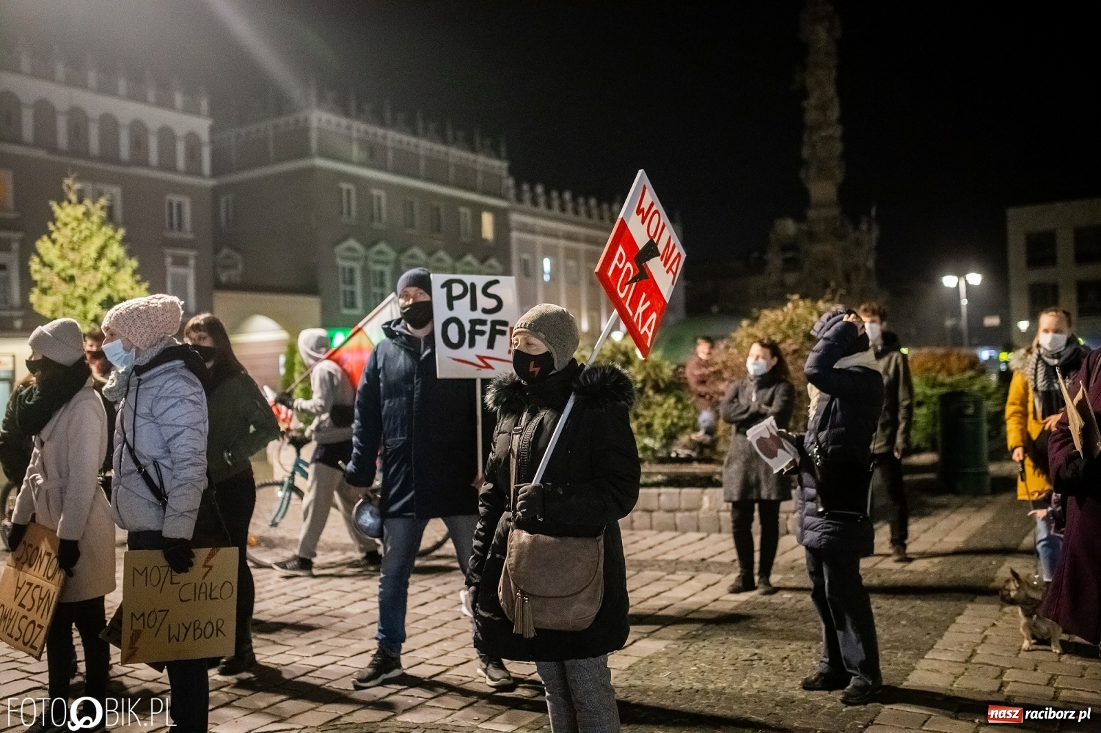 Zdjęcie w galerii na portalu naszraciborz.pl: Policja kieruje wnioski o ukaranie uczestników demonstrancji  wiadomości z regionu