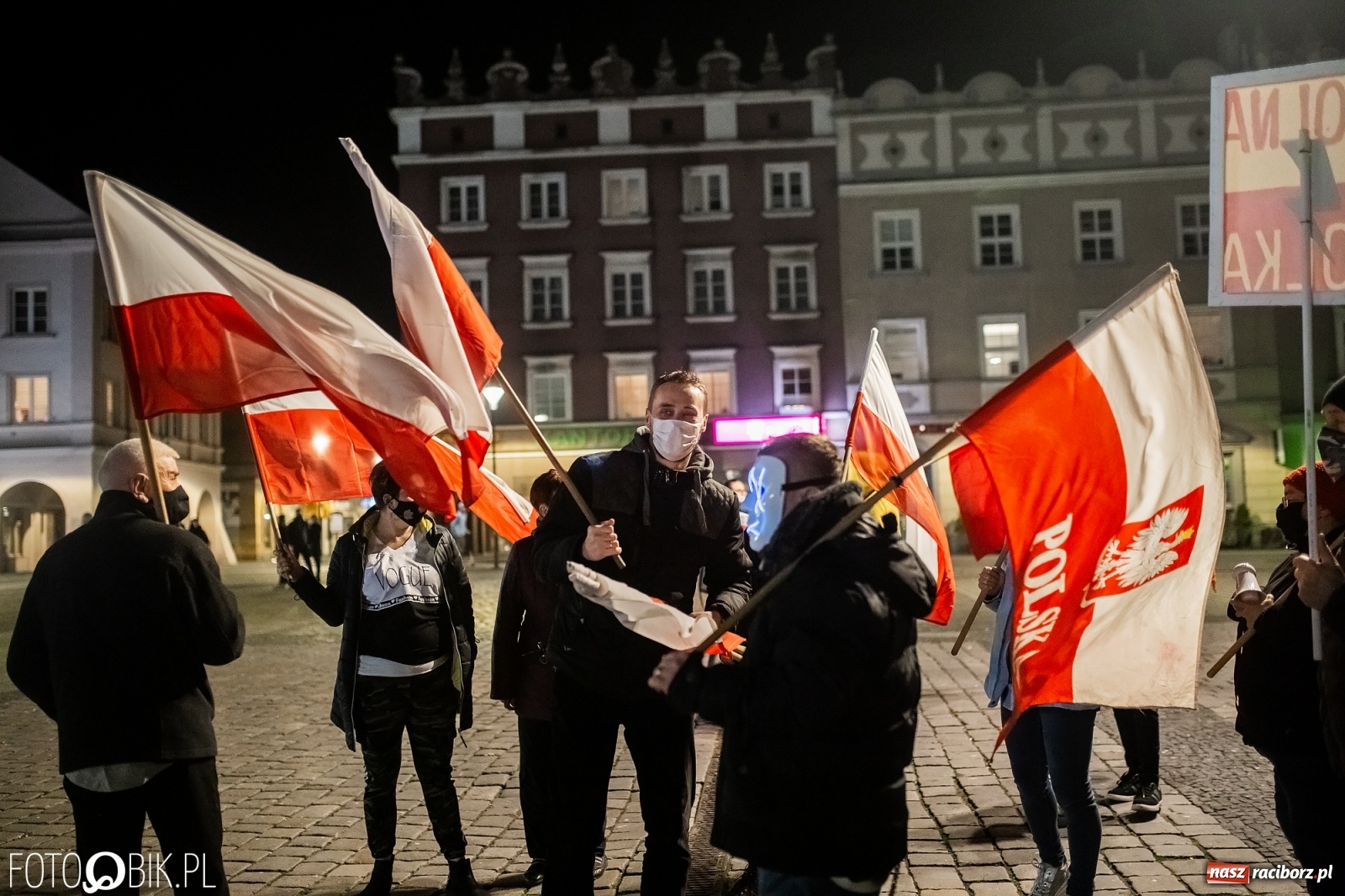 Zdjęcie w galerii na portalu naszraciborz.pl: Policja kieruje wnioski o ukaranie uczestników demonstrancji  wiadomości z regionu