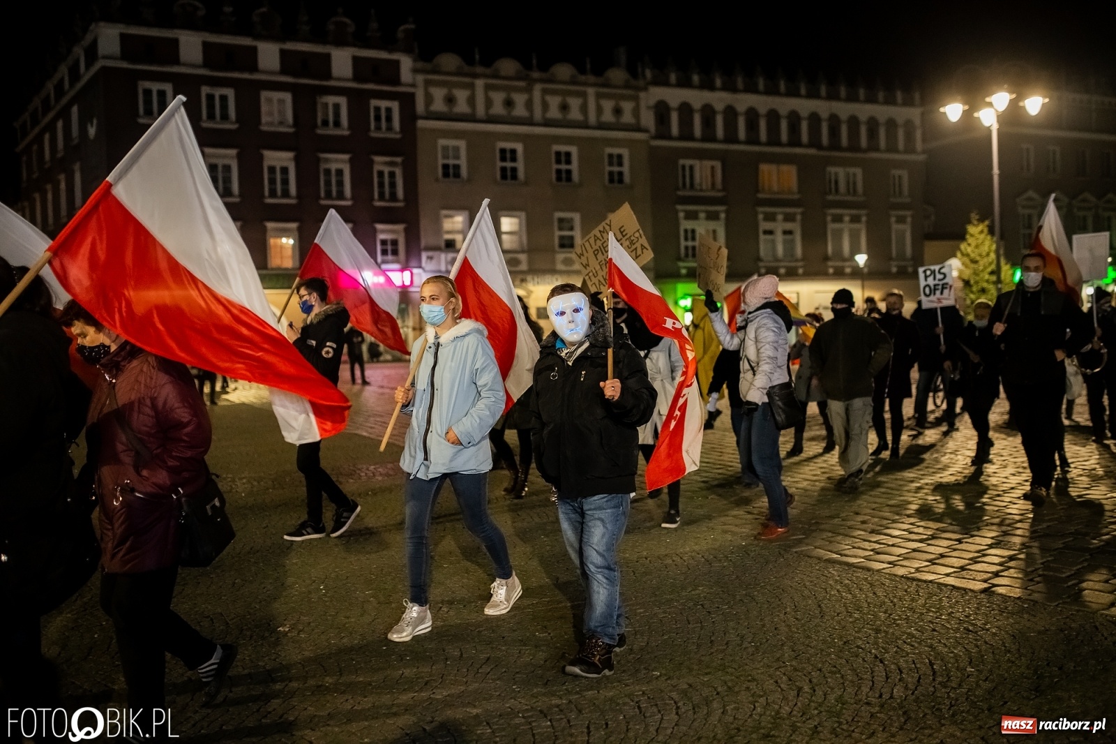 Zdjęcie w galerii na portalu naszraciborz.pl: Policja kieruje wnioski o ukaranie uczestników demonstrancji  wiadomości z regionu