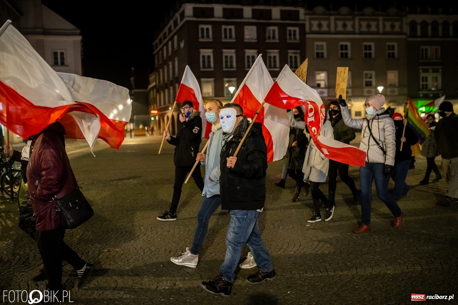 Zdjęcie w galerii na portalu naszraciborz.pl: Policja kieruje wnioski o ukaranie uczestników demonstrancji  wiadomości z regionu