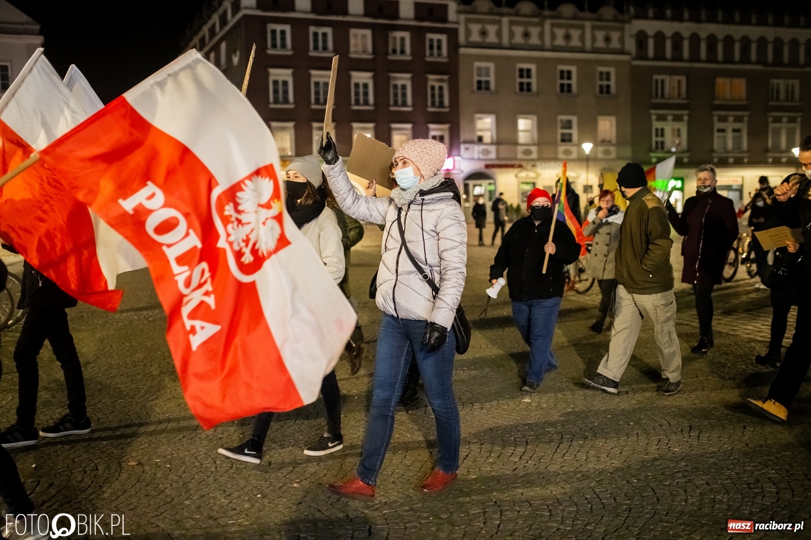 Zdjęcie w galerii na portalu naszraciborz.pl: Policja kieruje wnioski o ukaranie uczestników demonstrancji  wiadomości z regionu