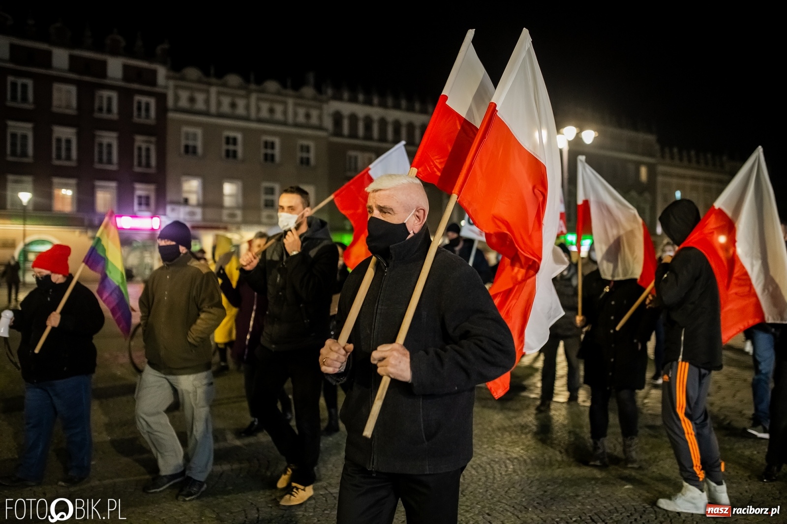 Zdjęcie w galerii na portalu naszraciborz.pl: Policja kieruje wnioski o ukaranie uczestników demonstrancji  wiadomości z regionu