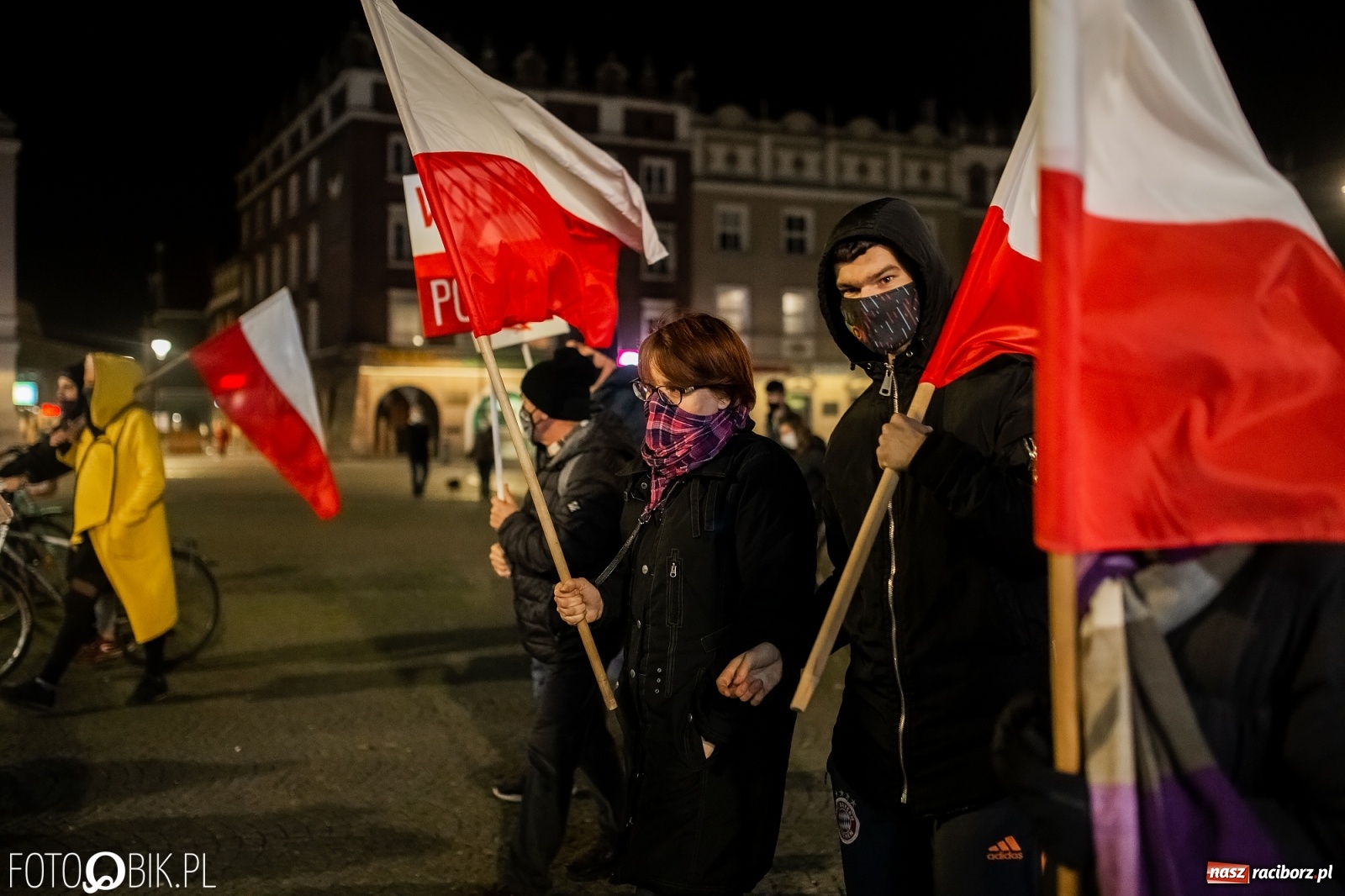 Zdjęcie w galerii na portalu naszraciborz.pl: Policja kieruje wnioski o ukaranie uczestników demonstrancji  wiadomości z regionu