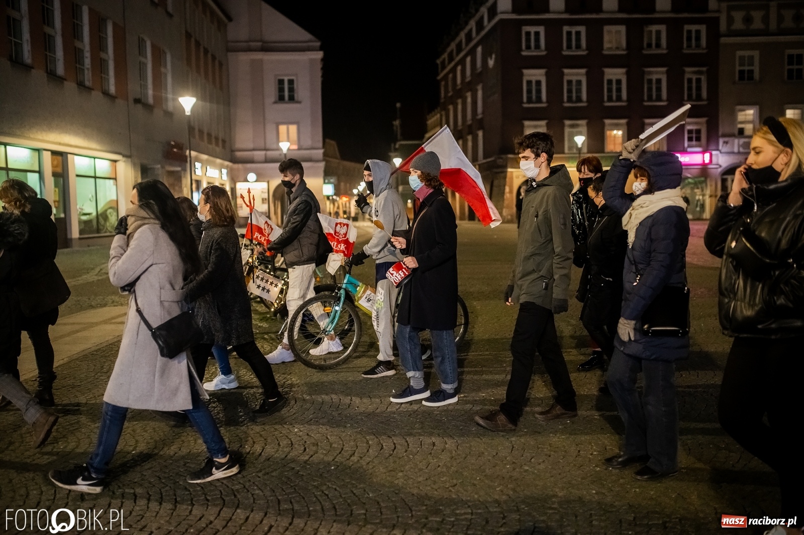 Zdjęcie w galerii na portalu naszraciborz.pl: Policja kieruje wnioski o ukaranie uczestników demonstrancji  wiadomości z regionu
