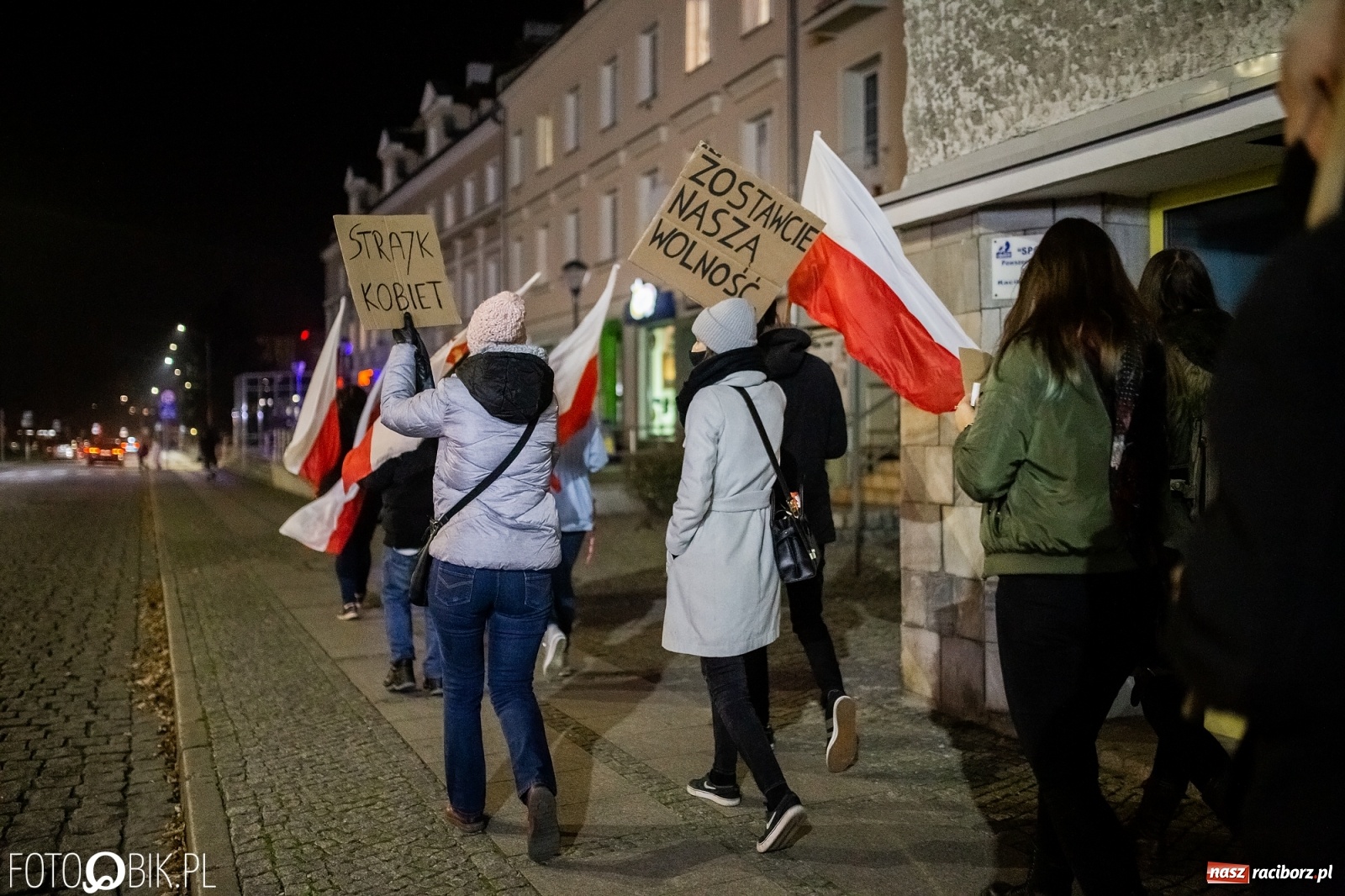 Zdjęcie w galerii na portalu naszraciborz.pl: Policja kieruje wnioski o ukaranie uczestników demonstrancji  wiadomości z regionu