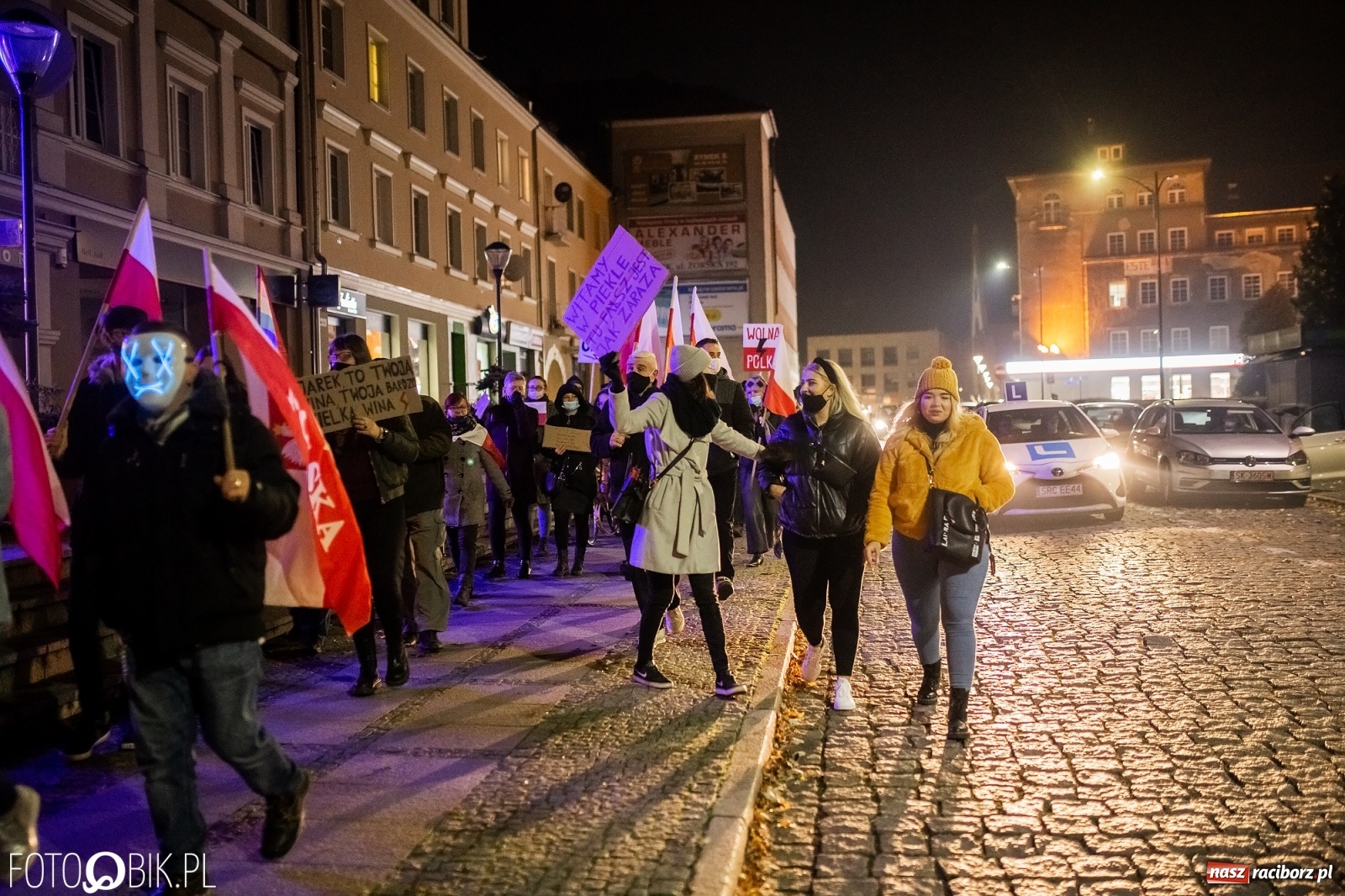 Zdjęcie w galerii na portalu naszraciborz.pl: Policja kieruje wnioski o ukaranie uczestników demonstrancji  wiadomości z regionu