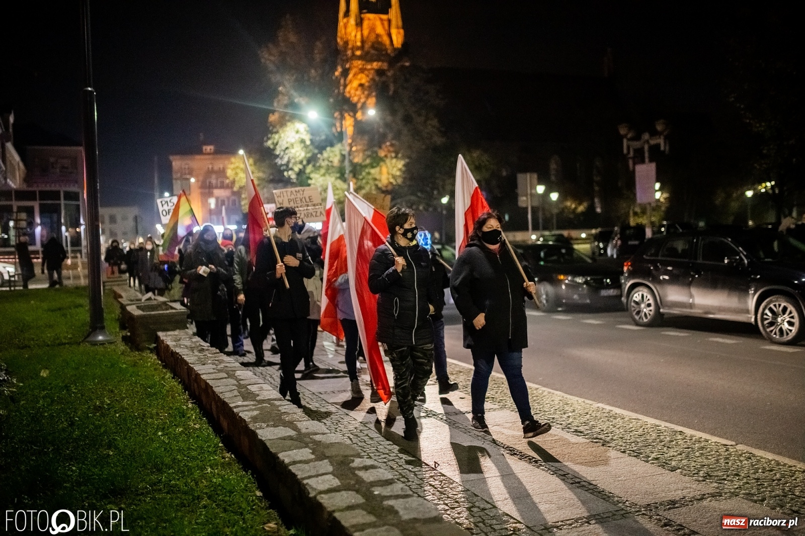 Zdjęcie w galerii na portalu naszraciborz.pl: Policja kieruje wnioski o ukaranie uczestników demonstrancji  wiadomości z regionu