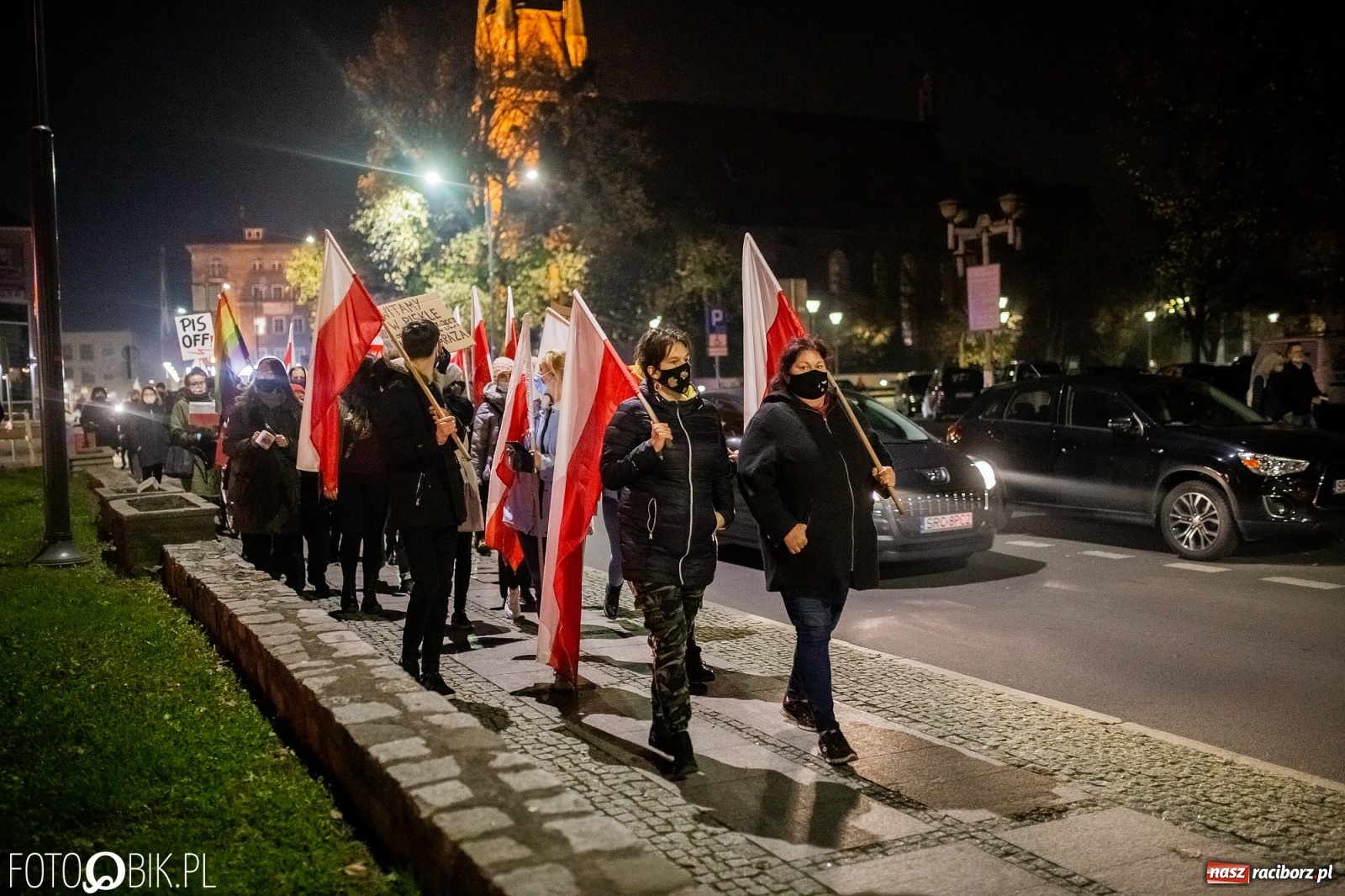 Zdjęcie w galerii na portalu naszraciborz.pl: Policja kieruje wnioski o ukaranie uczestników demonstrancji  wiadomości z regionu
