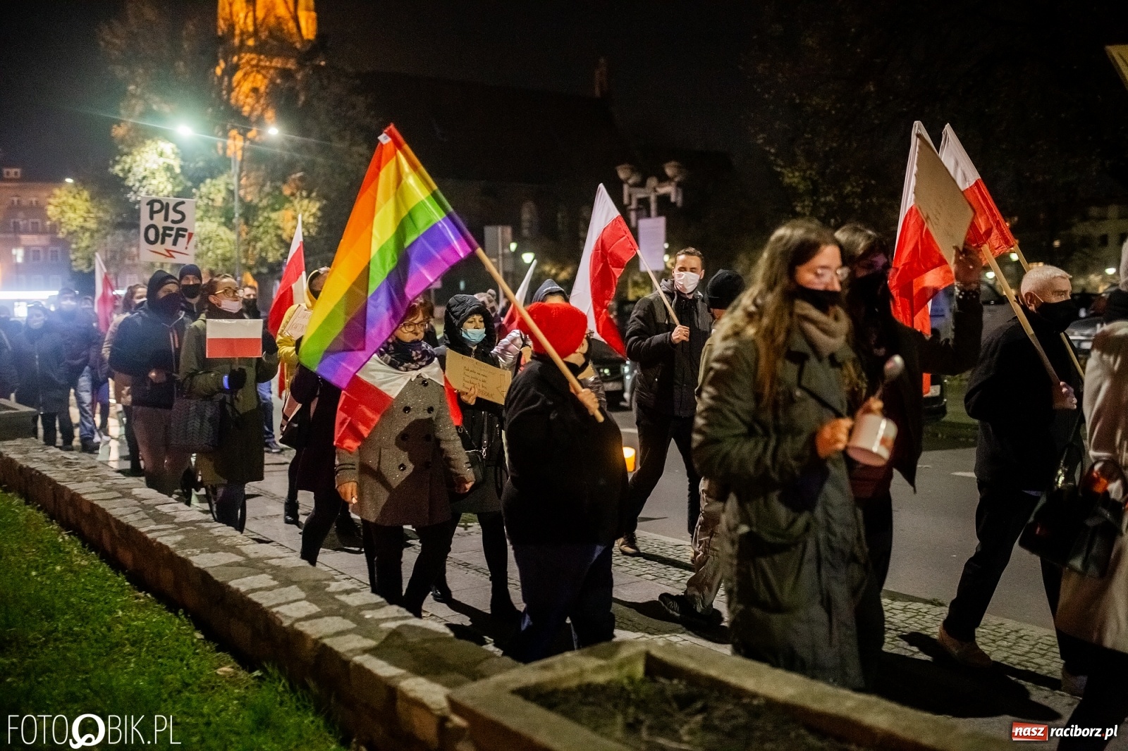 Zdjęcie w galerii na portalu naszraciborz.pl: Policja kieruje wnioski o ukaranie uczestników demonstrancji  wiadomości z regionu