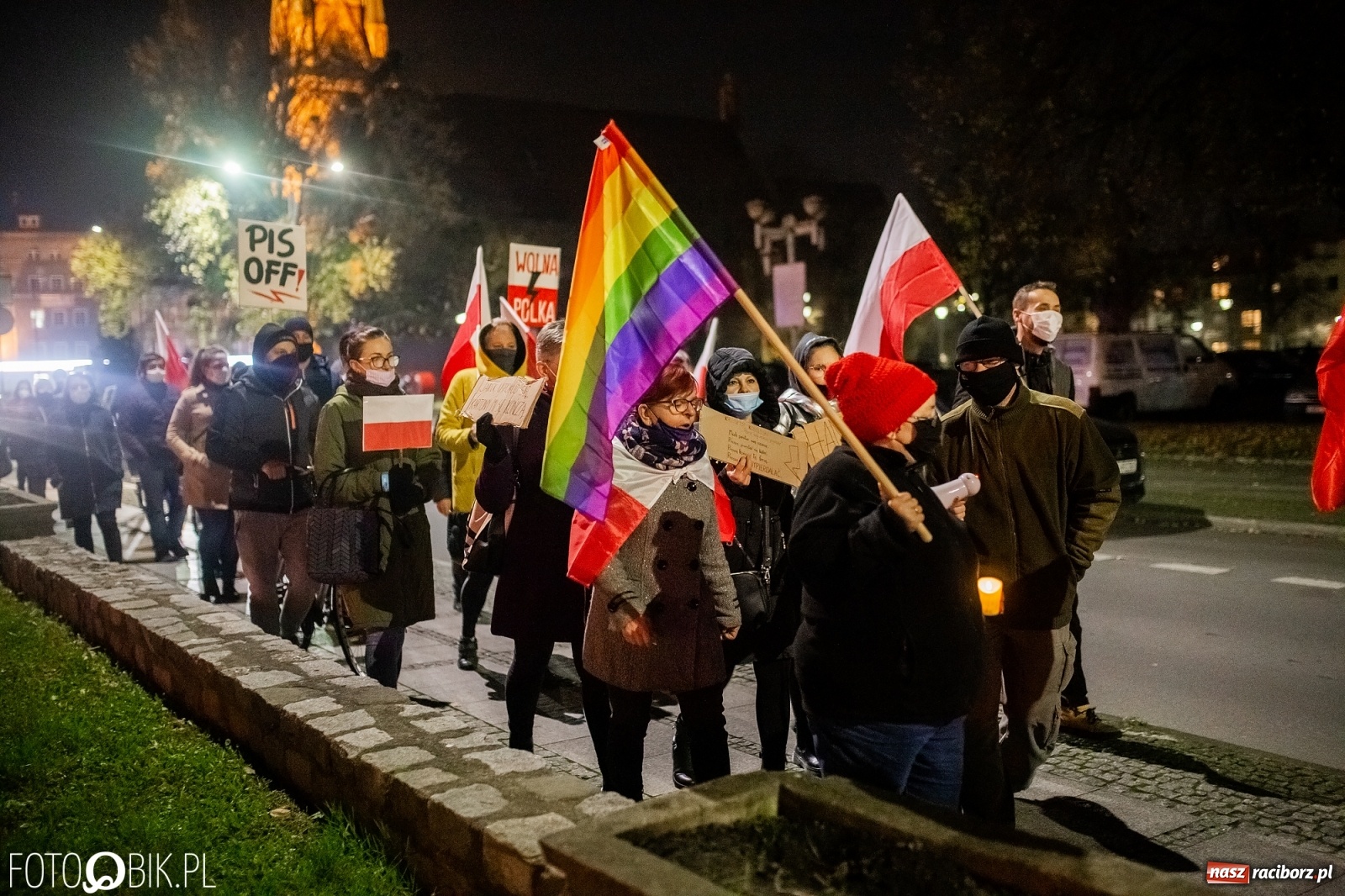 Zdjęcie w galerii na portalu naszraciborz.pl: Policja kieruje wnioski o ukaranie uczestników demonstrancji  wiadomości z regionu