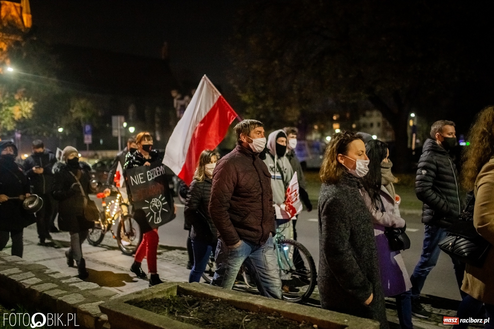 Zdjęcie w galerii na portalu naszraciborz.pl: Policja kieruje wnioski o ukaranie uczestników demonstrancji  wiadomości z regionu