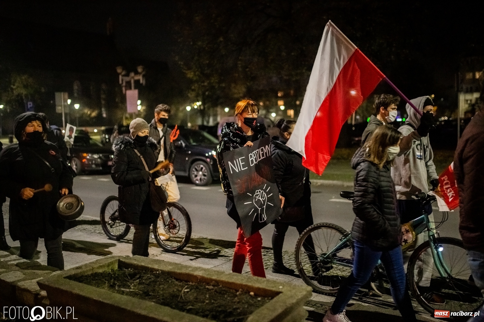 Zdjęcie w galerii na portalu naszraciborz.pl: Policja kieruje wnioski o ukaranie uczestników demonstrancji  wiadomości z regionu