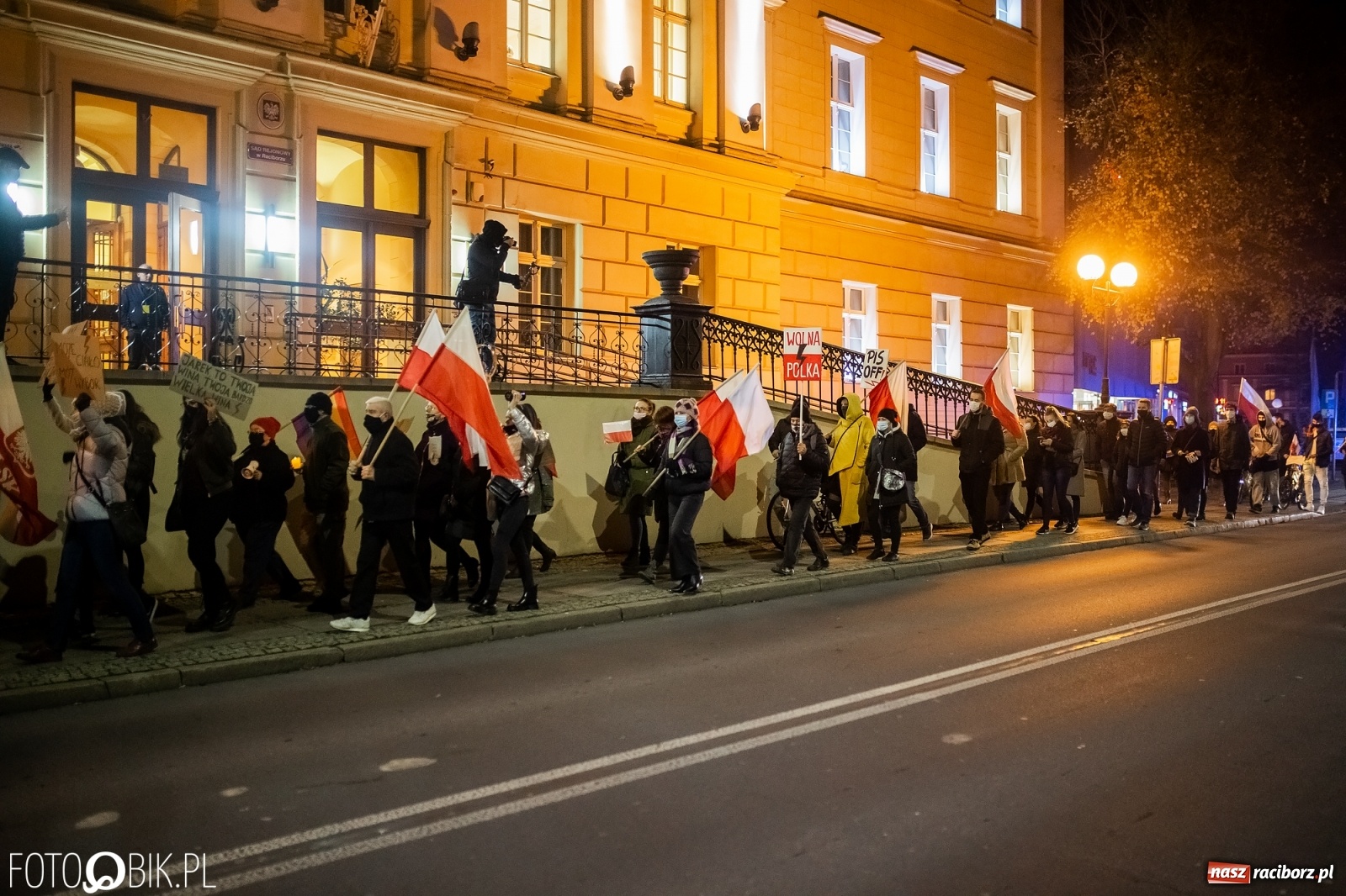 Zdjęcie w galerii na portalu naszraciborz.pl: Policja kieruje wnioski o ukaranie uczestników demonstrancji  wiadomości z regionu