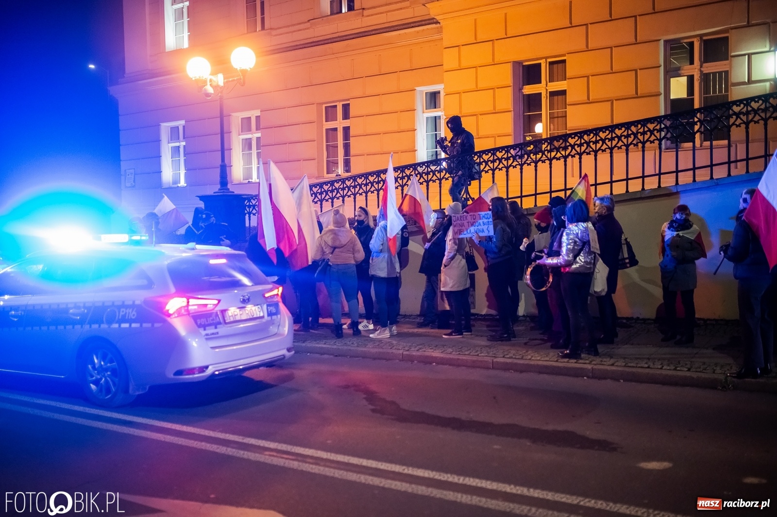 Zdjęcie w galerii na portalu naszraciborz.pl: Policja kieruje wnioski o ukaranie uczestników demonstrancji  wiadomości z regionu