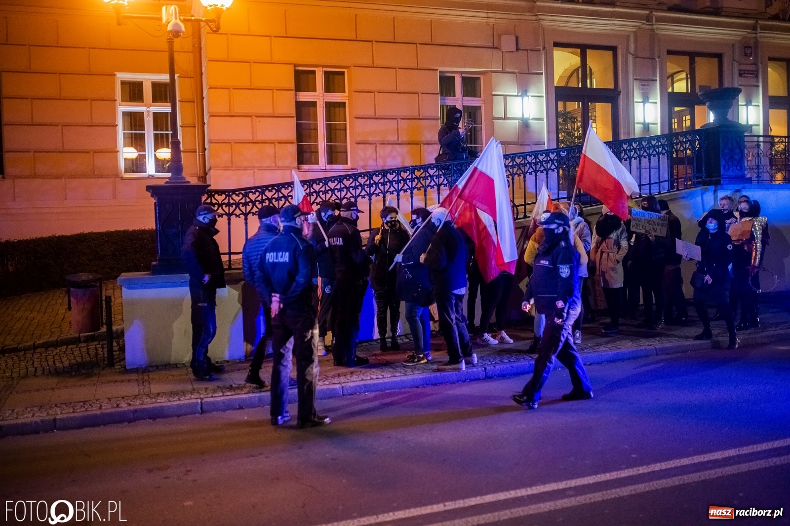 Zdjęcie w galerii na portalu naszraciborz.pl: Policja kieruje wnioski o ukaranie uczestników demonstrancji  wiadomości z regionu