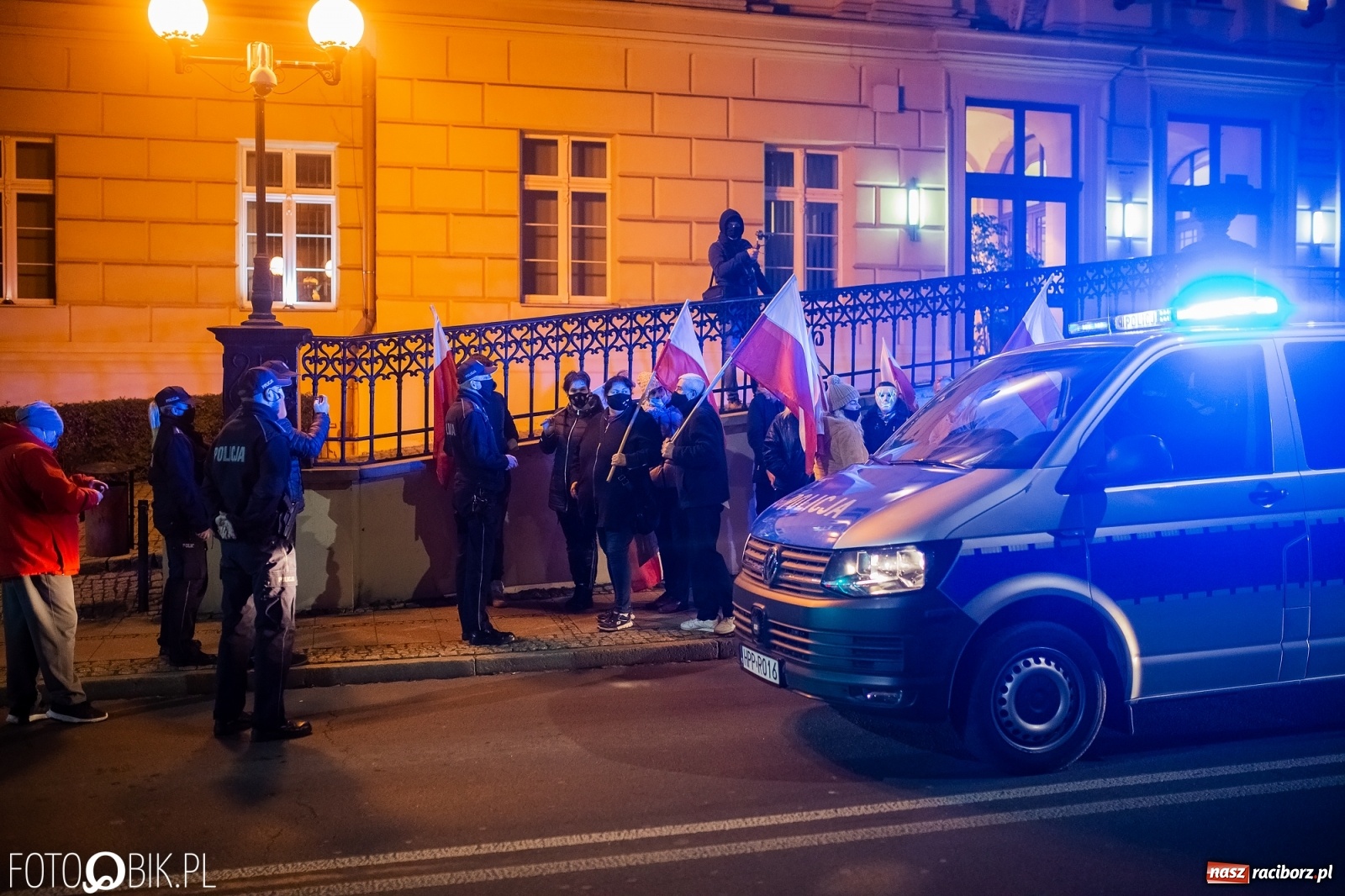 Zdjęcie w galerii na portalu naszraciborz.pl: Policja kieruje wnioski o ukaranie uczestników demonstrancji  wiadomości z regionu