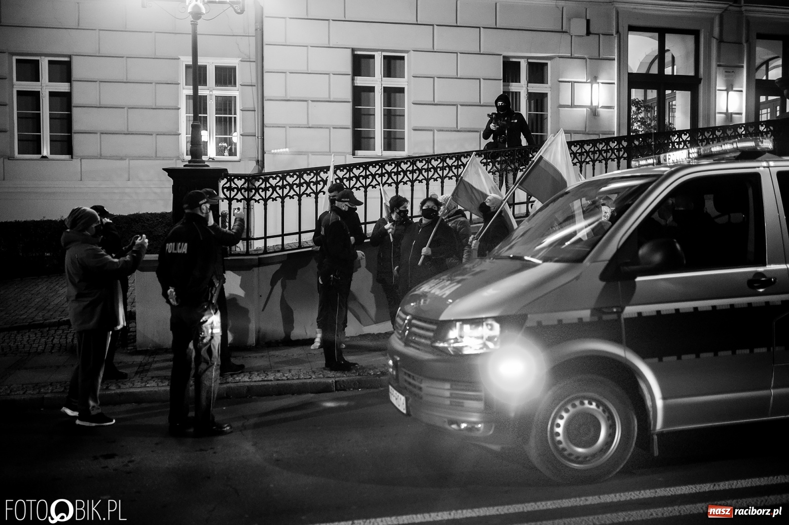 Zdjęcie w galerii na portalu naszraciborz.pl: Policja kieruje wnioski o ukaranie uczestników demonstrancji  wiadomości z regionu
