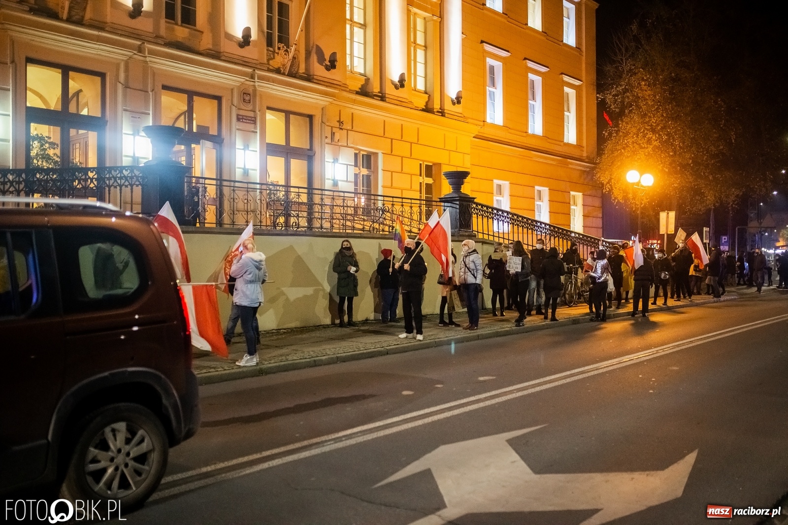 Zdjęcie w galerii na portalu naszraciborz.pl: Policja kieruje wnioski o ukaranie uczestników demonstrancji  wiadomości z regionu