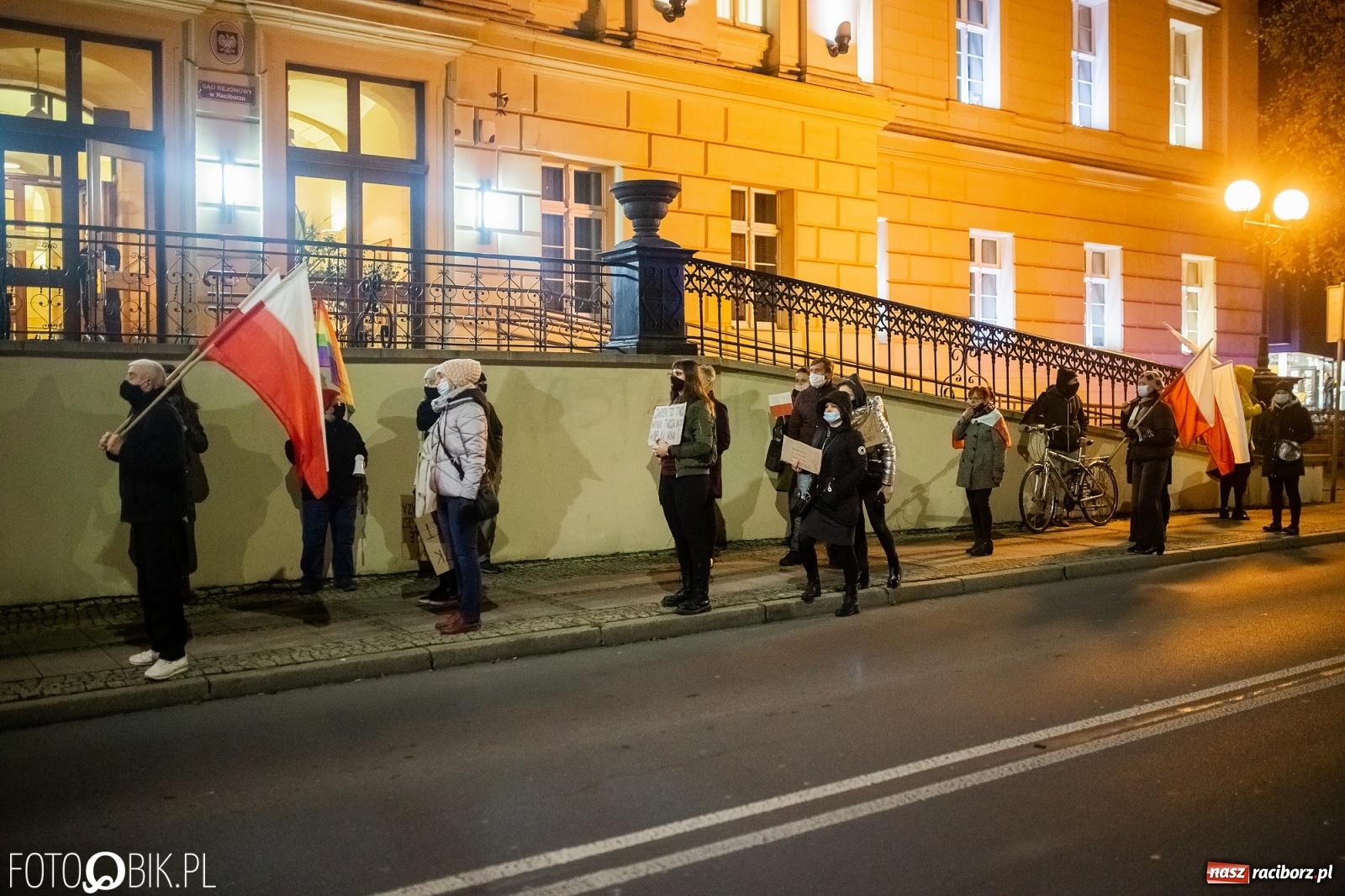 Zdjęcie w galerii na portalu naszraciborz.pl: Policja kieruje wnioski o ukaranie uczestników demonstrancji  wiadomości z regionu