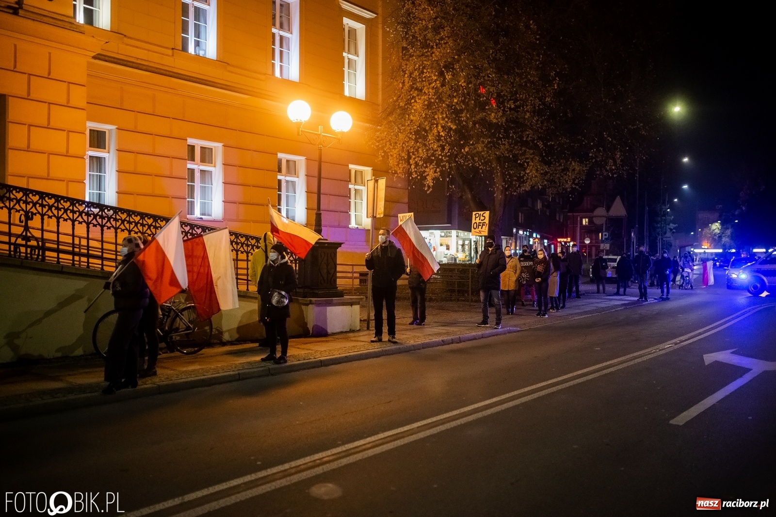 Zdjęcie w galerii na portalu naszraciborz.pl: Policja kieruje wnioski o ukaranie uczestników demonstrancji  wiadomości z regionu