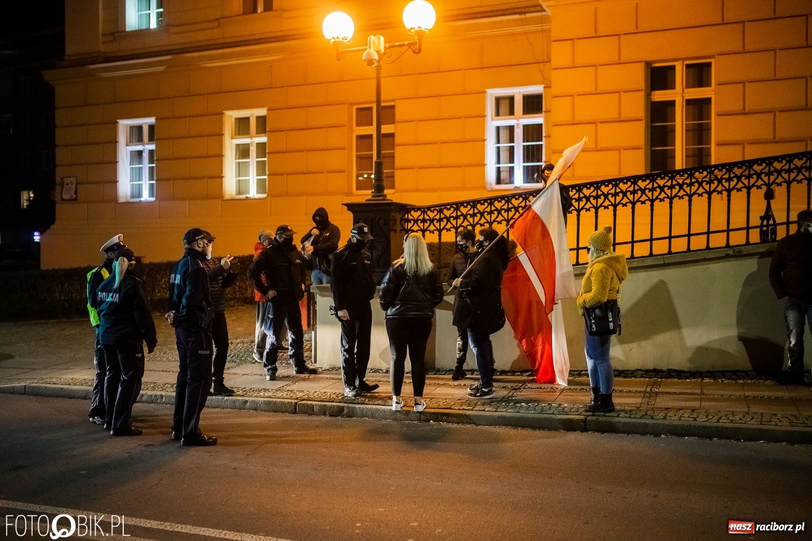 Zdjęcie w galerii na portalu naszraciborz.pl: Policja kieruje wnioski o ukaranie uczestników demonstrancji  wiadomości z regionu