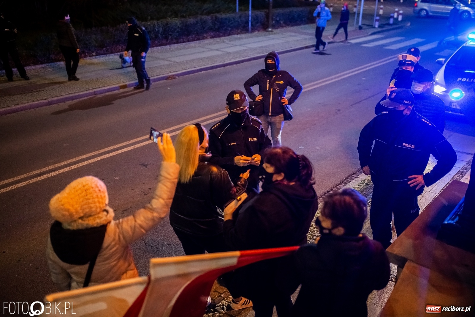 Zdjęcie w galerii na portalu naszraciborz.pl: Policja kieruje wnioski o ukaranie uczestników demonstrancji  wiadomości z regionu