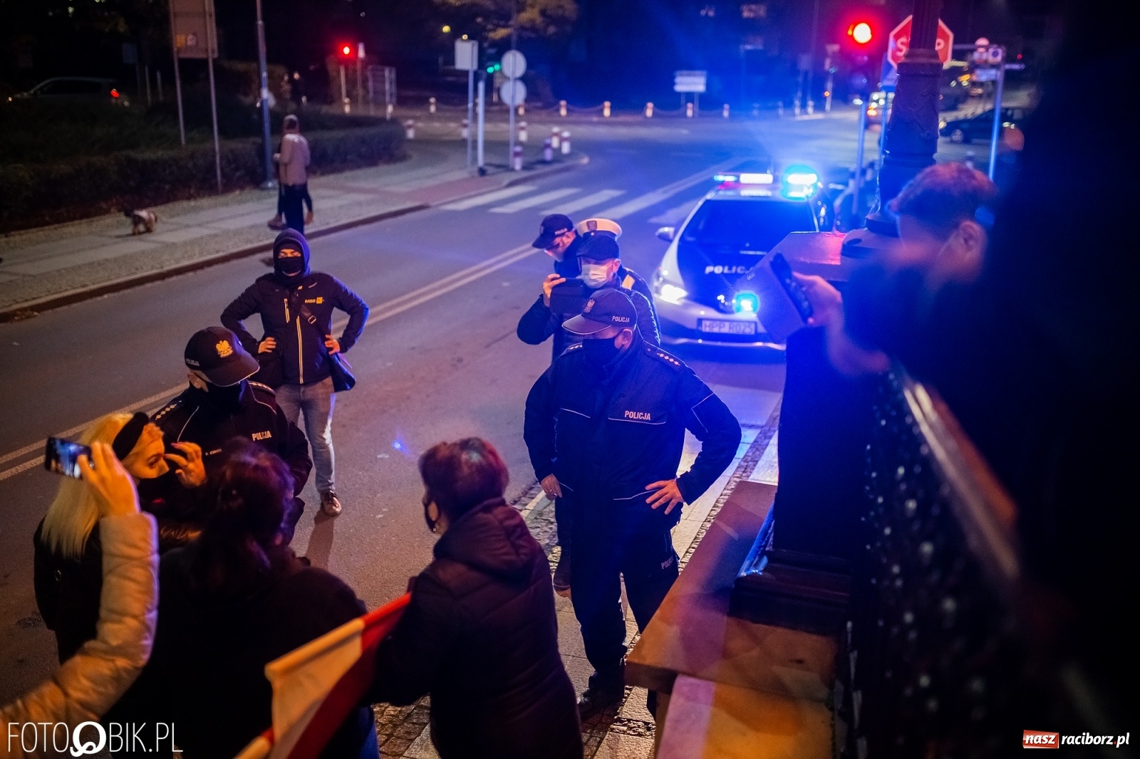Zdjęcie w galerii na portalu naszraciborz.pl: Policja kieruje wnioski o ukaranie uczestników demonstrancji  wiadomości z regionu