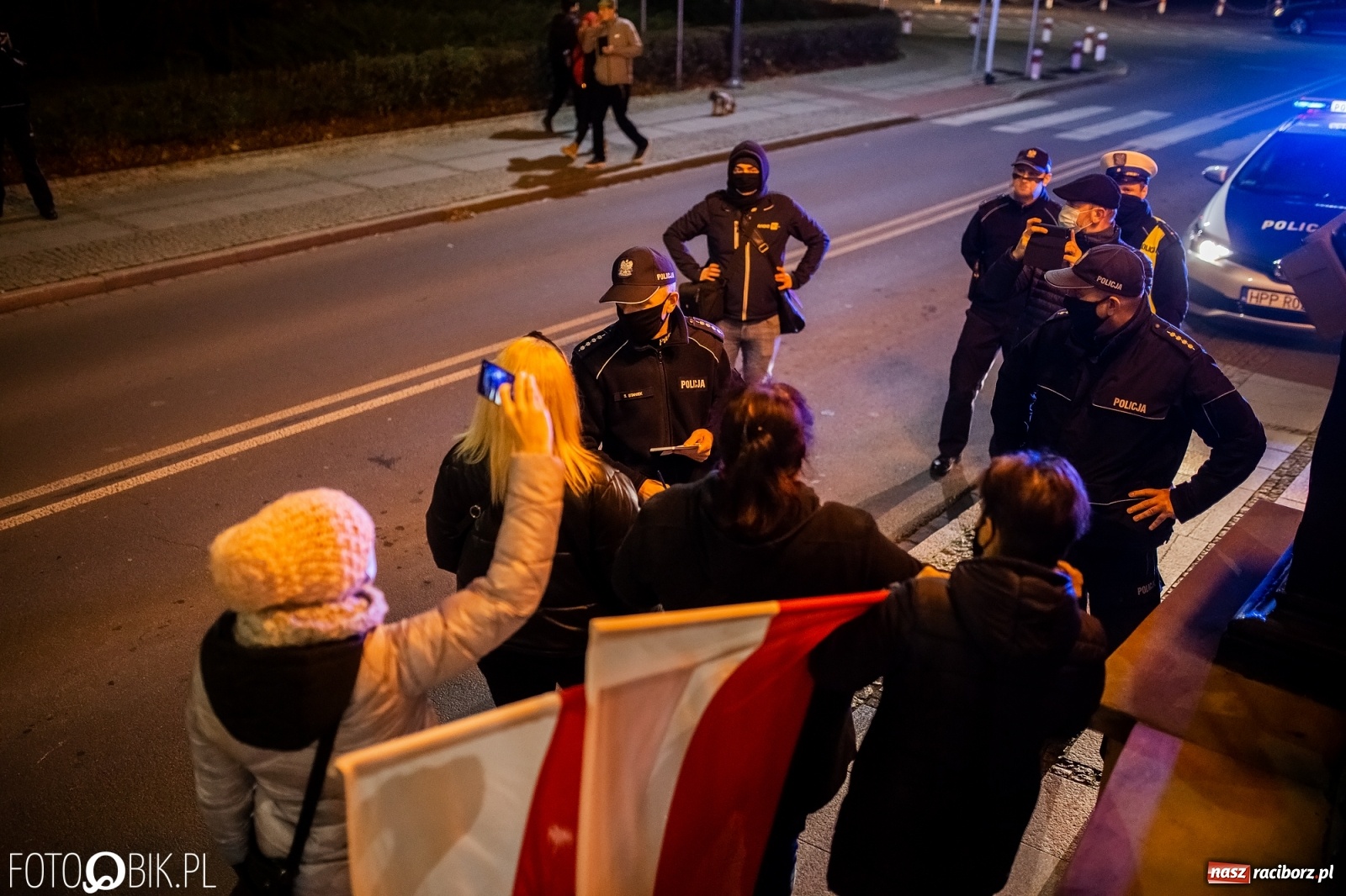 Zdjęcie w galerii na portalu naszraciborz.pl: Policja kieruje wnioski o ukaranie uczestników demonstrancji  wiadomości z regionu