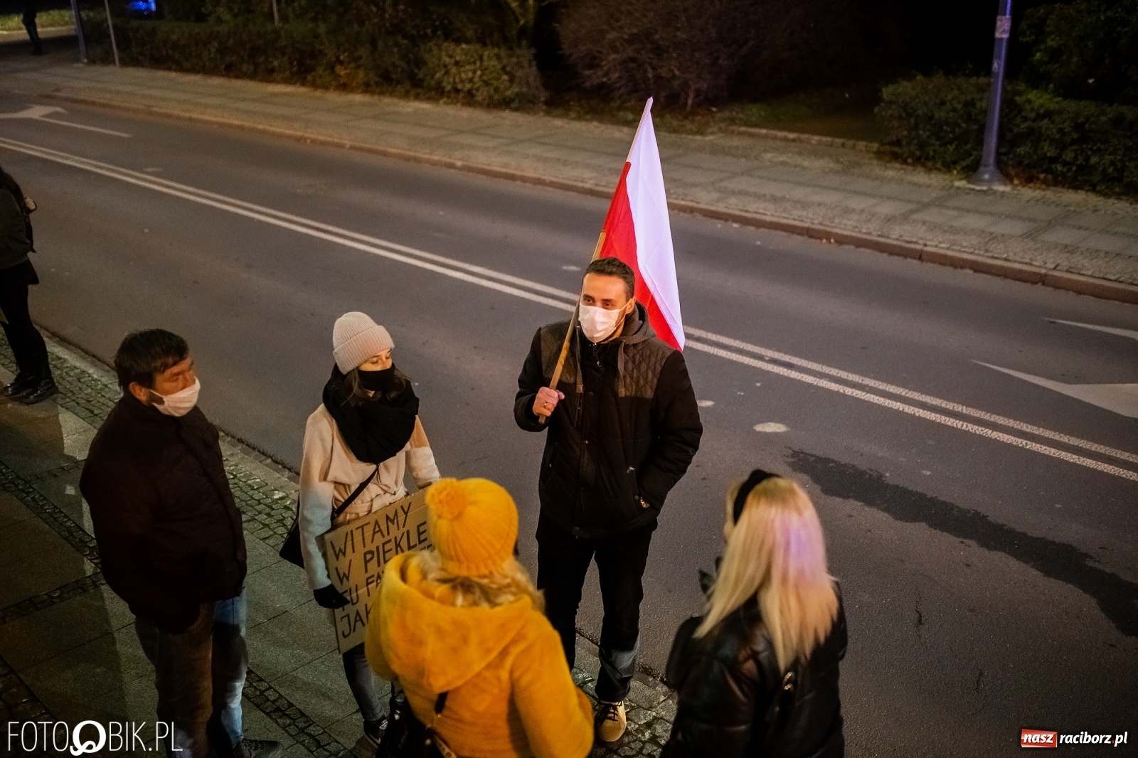 Zdjęcie w galerii na portalu naszraciborz.pl: Policja kieruje wnioski o ukaranie uczestników demonstrancji  wiadomości z regionu