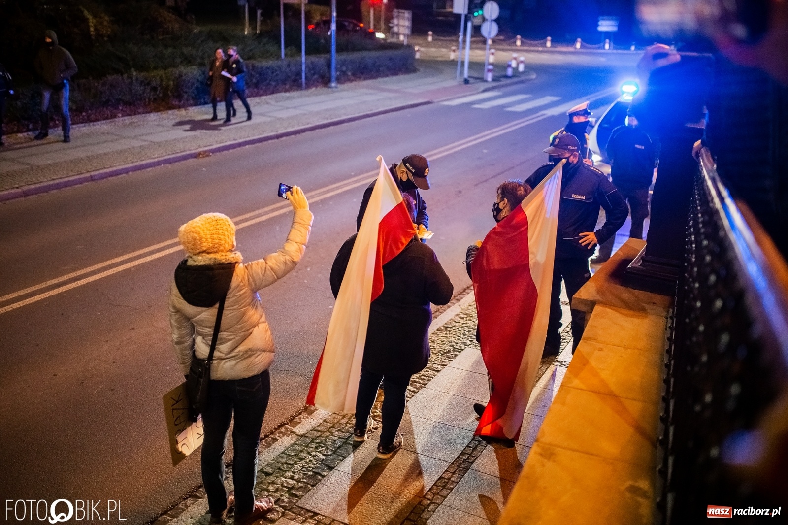 Zdjęcie w galerii na portalu naszraciborz.pl: Policja kieruje wnioski o ukaranie uczestników demonstrancji  wiadomości z regionu