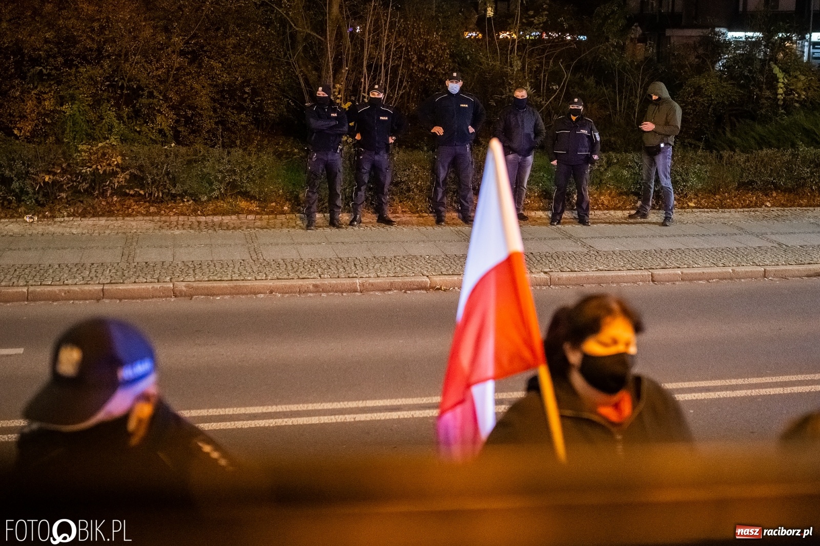Zdjęcie w galerii na portalu naszraciborz.pl: Policja kieruje wnioski o ukaranie uczestników demonstrancji  wiadomości z regionu