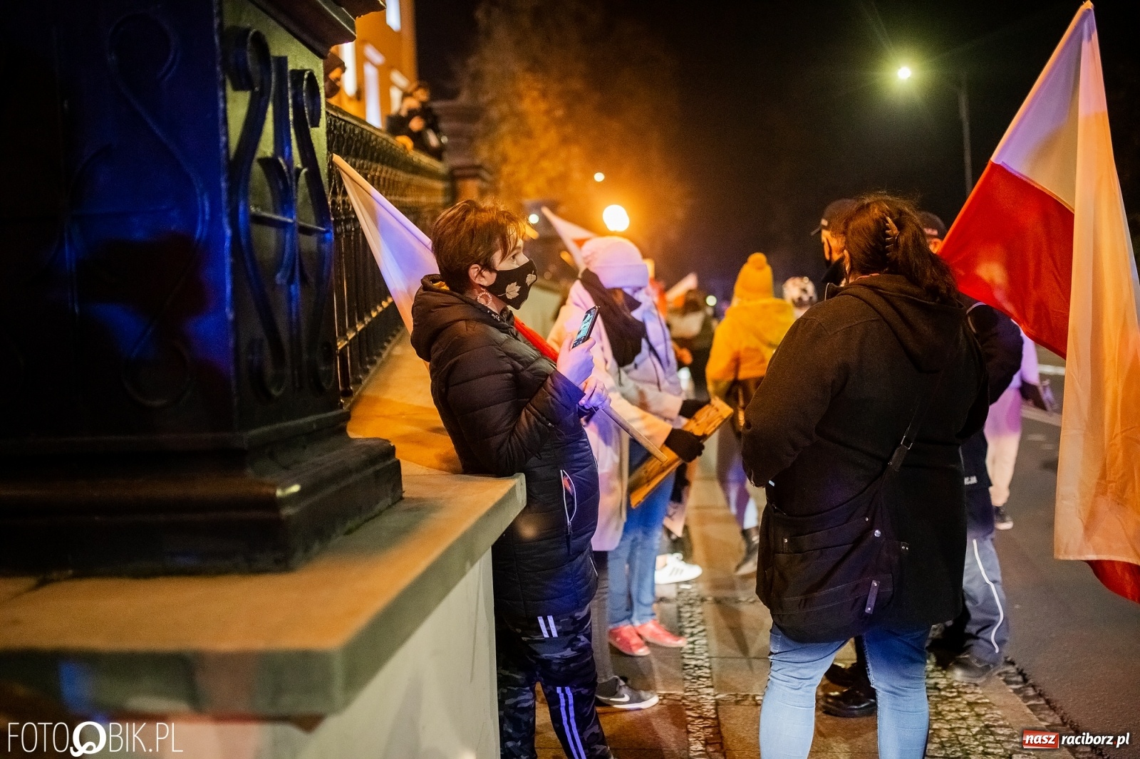 Zdjęcie w galerii na portalu naszraciborz.pl: Policja kieruje wnioski o ukaranie uczestników demonstrancji  wiadomości z regionu