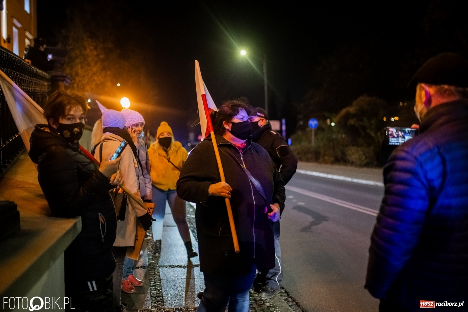 Zdjęcie w galerii na portalu naszraciborz.pl: Policja kieruje wnioski o ukaranie uczestników demonstrancji  wiadomości z regionu