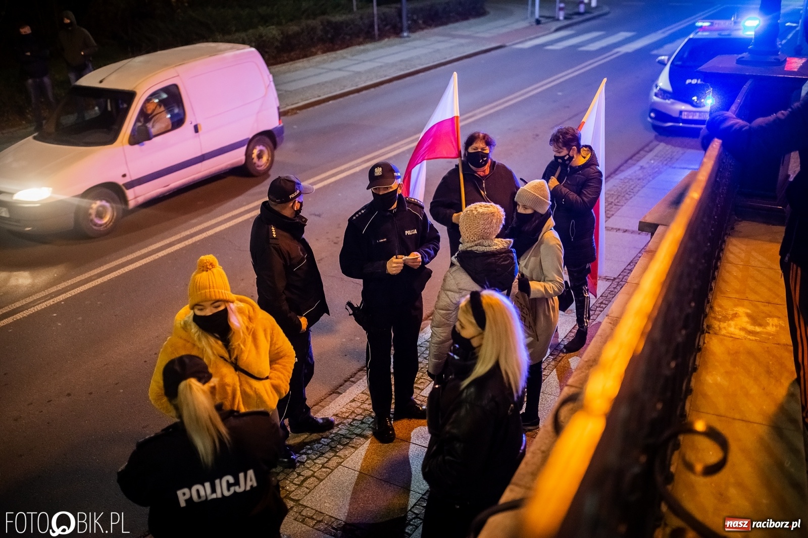 Zdjęcie w galerii na portalu naszraciborz.pl: Policja kieruje wnioski o ukaranie uczestników demonstrancji  wiadomości z regionu