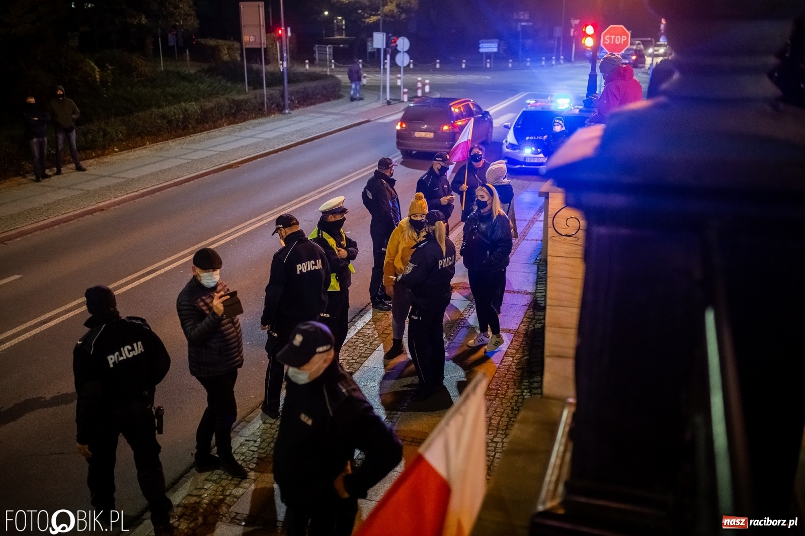 Zdjęcie w galerii na portalu naszraciborz.pl: Policja kieruje wnioski o ukaranie uczestników demonstrancji  wiadomości z regionu