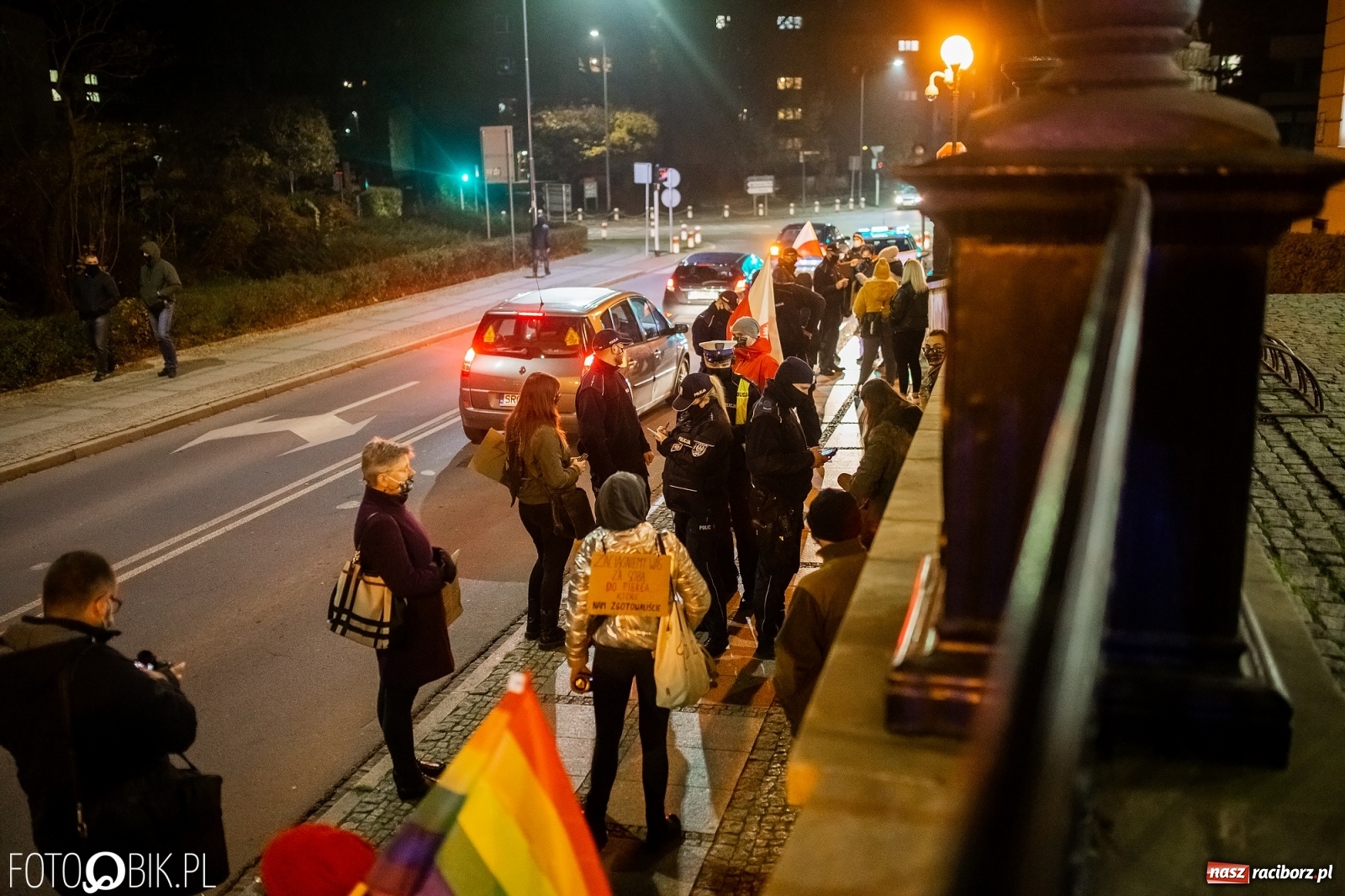 Zdjęcie w galerii na portalu naszraciborz.pl: Policja kieruje wnioski o ukaranie uczestników demonstrancji  wiadomości z regionu
