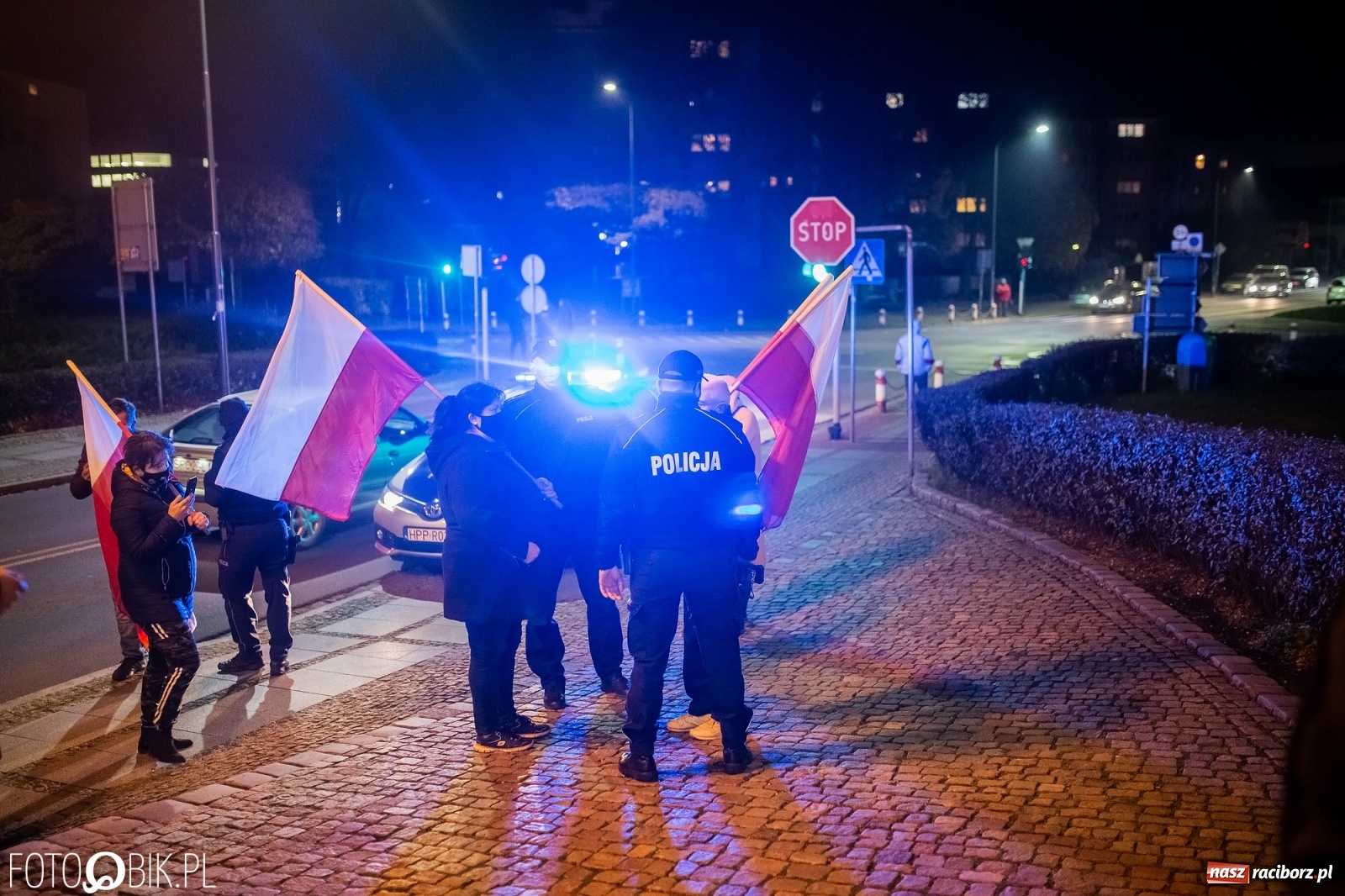 Zdjęcie w galerii na portalu naszraciborz.pl: Policja kieruje wnioski o ukaranie uczestników demonstrancji  wiadomości z regionu