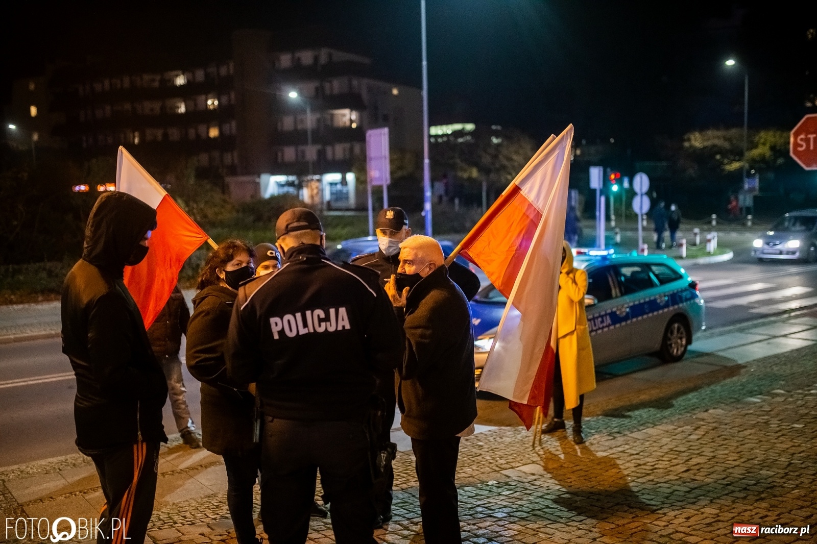 Zdjęcie w galerii na portalu naszraciborz.pl: Policja kieruje wnioski o ukaranie uczestników demonstrancji  wiadomości z regionu