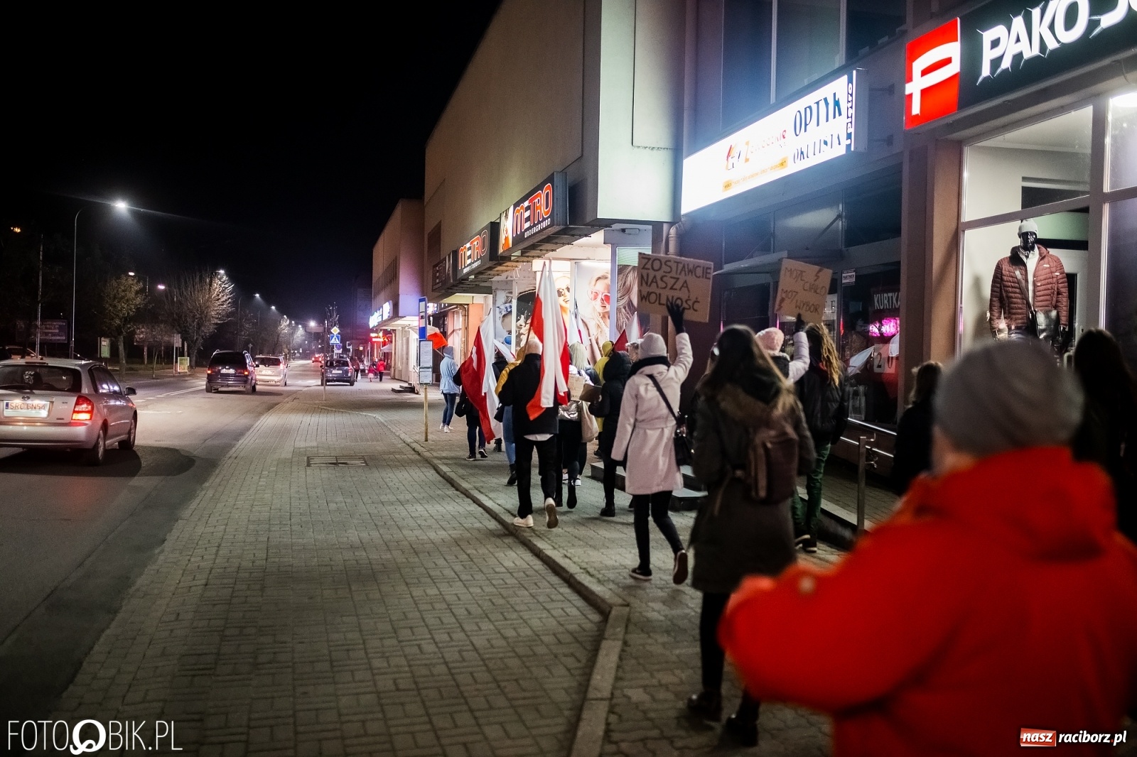 Zdjęcie w galerii na portalu naszraciborz.pl: Policja kieruje wnioski o ukaranie uczestników demonstrancji  wiadomości z regionu