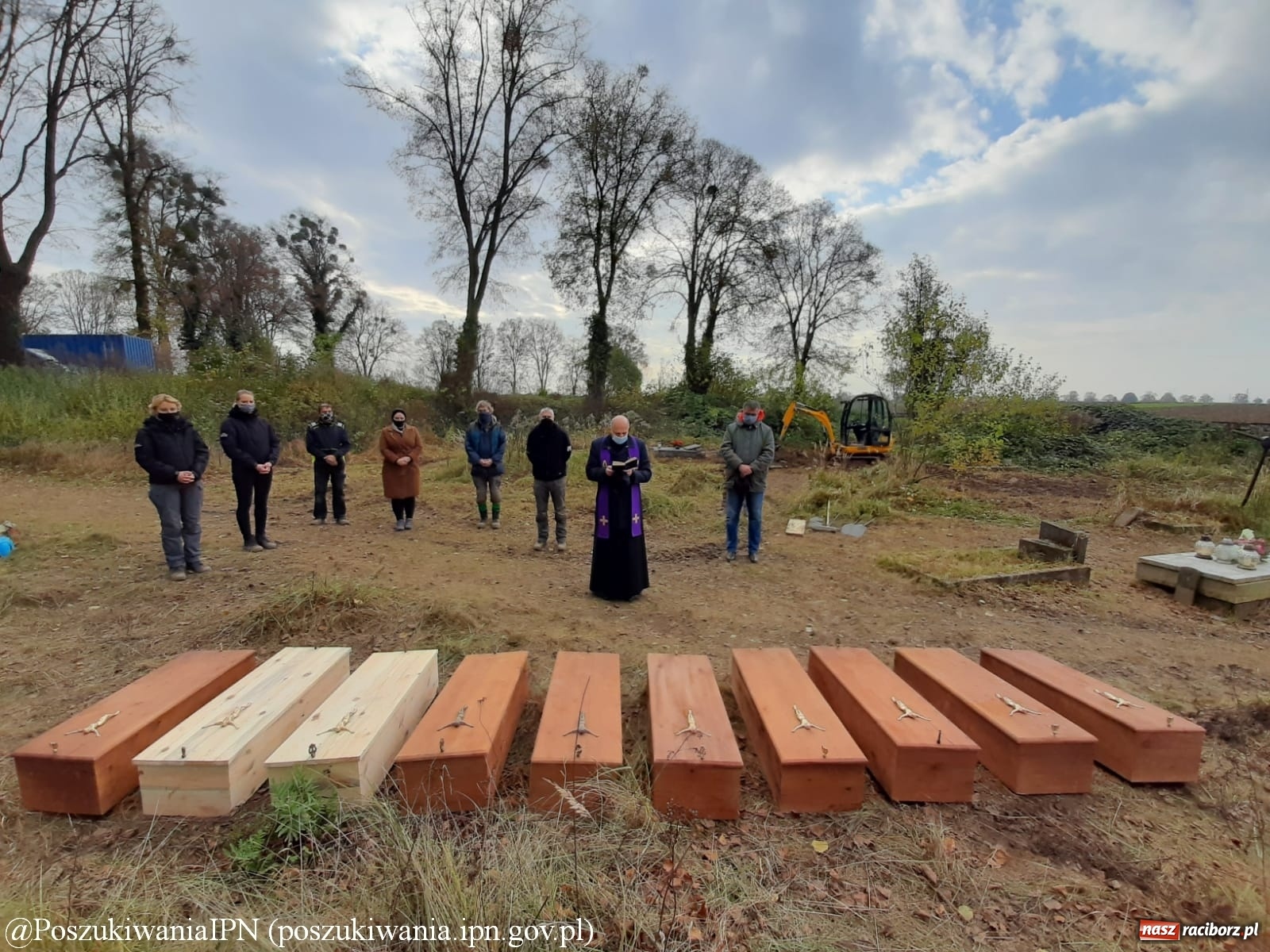 Zdjęcie w galerii na portalu naszraciborz.pl: IPN zakończył prace na Jeruzalem. Podjęto szczątki 9 osób  wiadomości z regionu